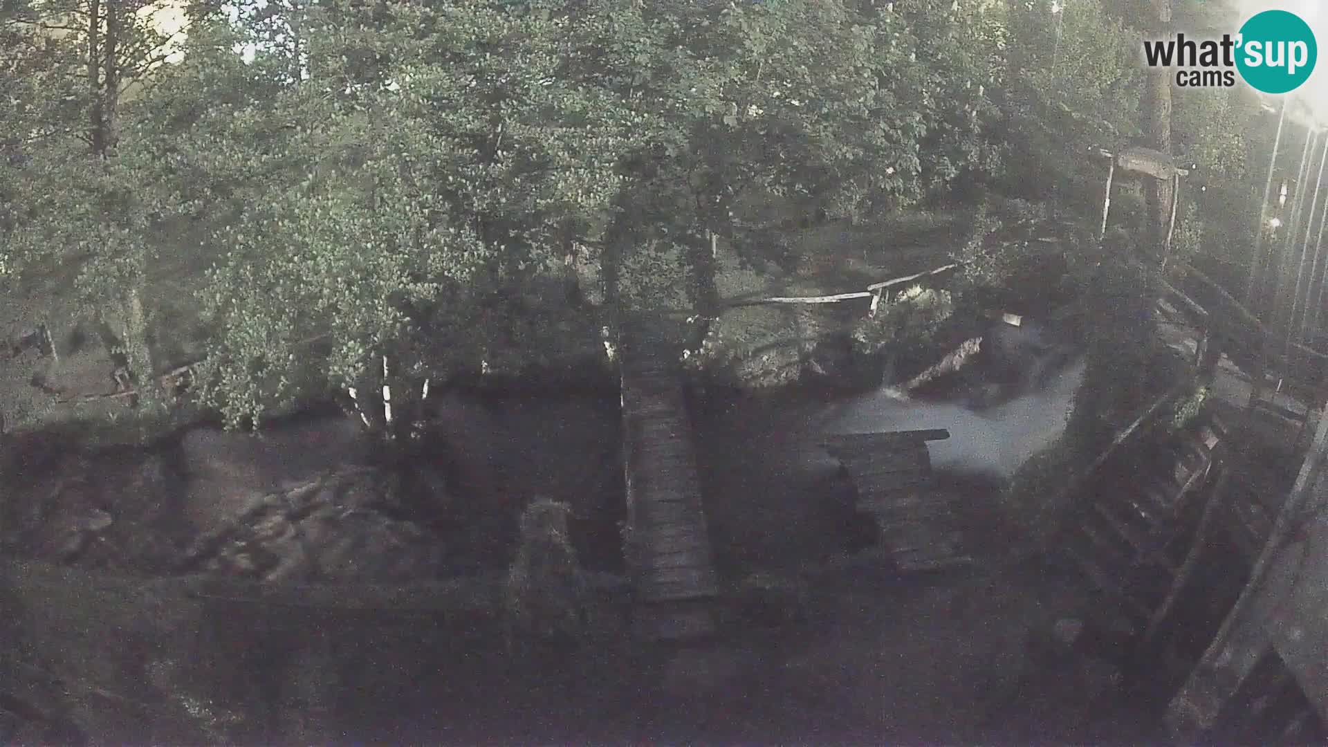 Jezera na reki Slunjčica v Rastokah