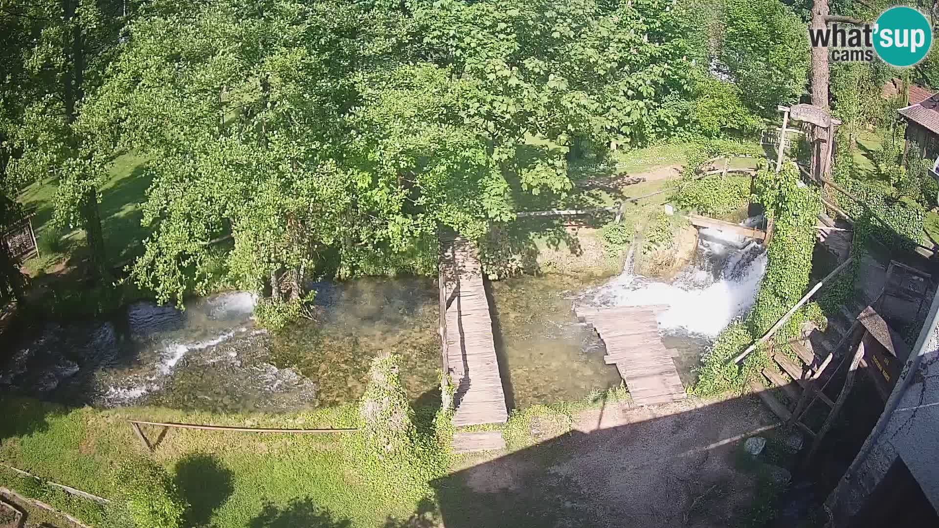 Lakes on the river Slunjčica in Rastoke