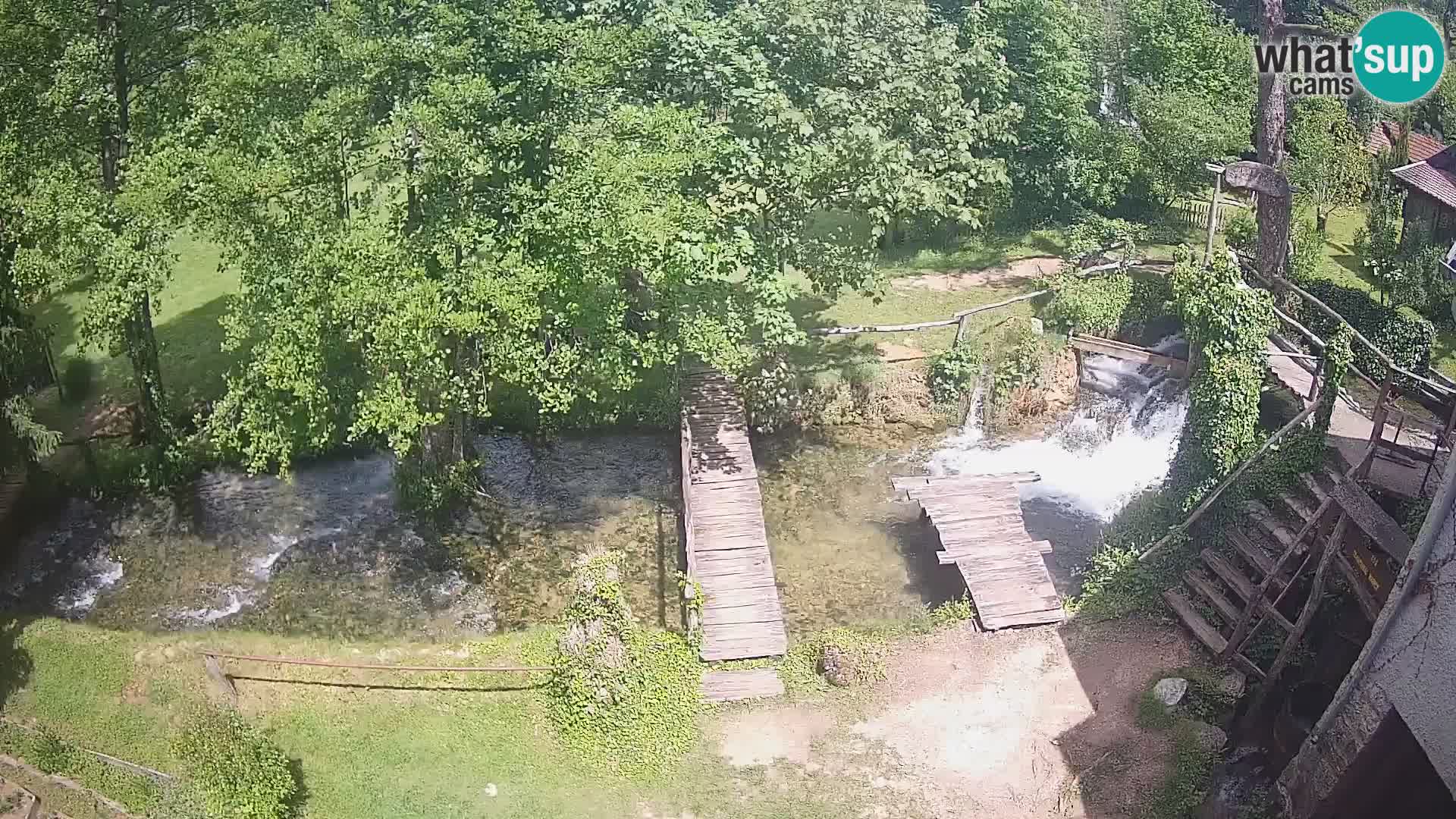 Laghi sul fiume Slunjčica a Rastoke