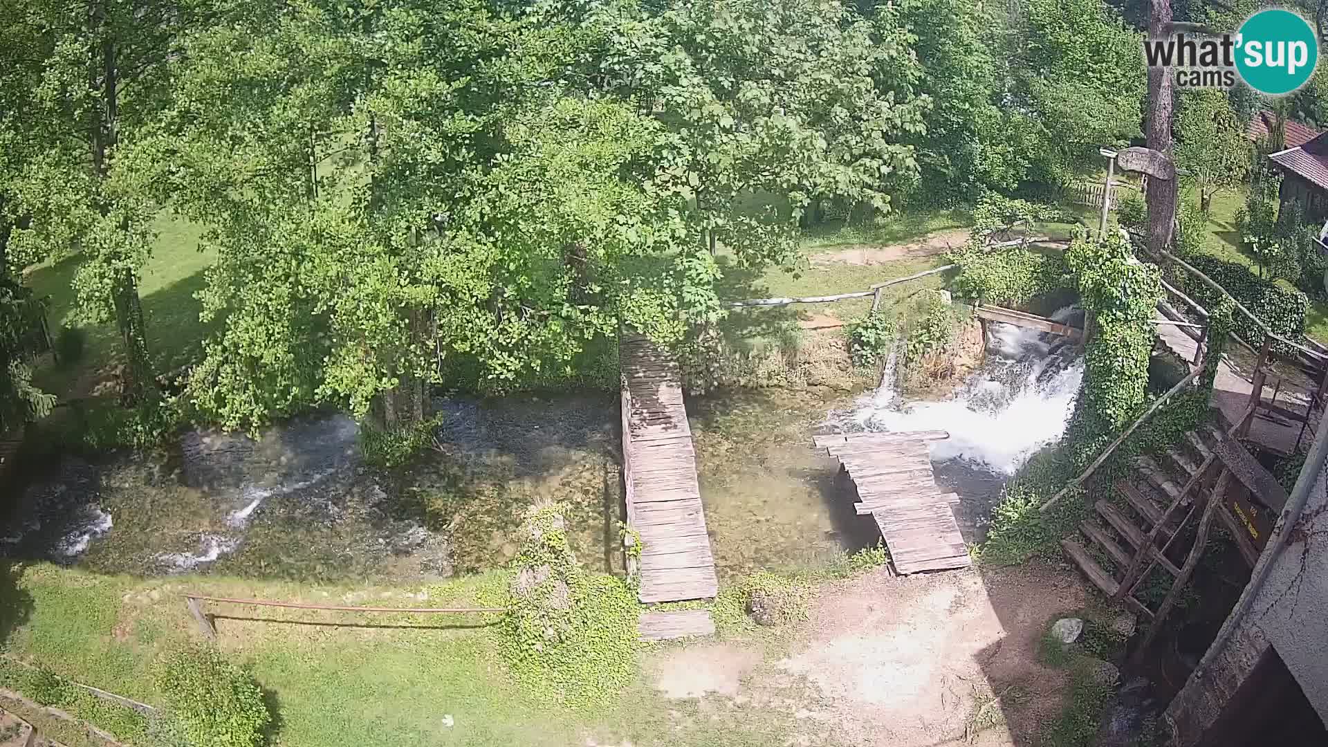 Laghi sul fiume Slunjčica a Rastoke