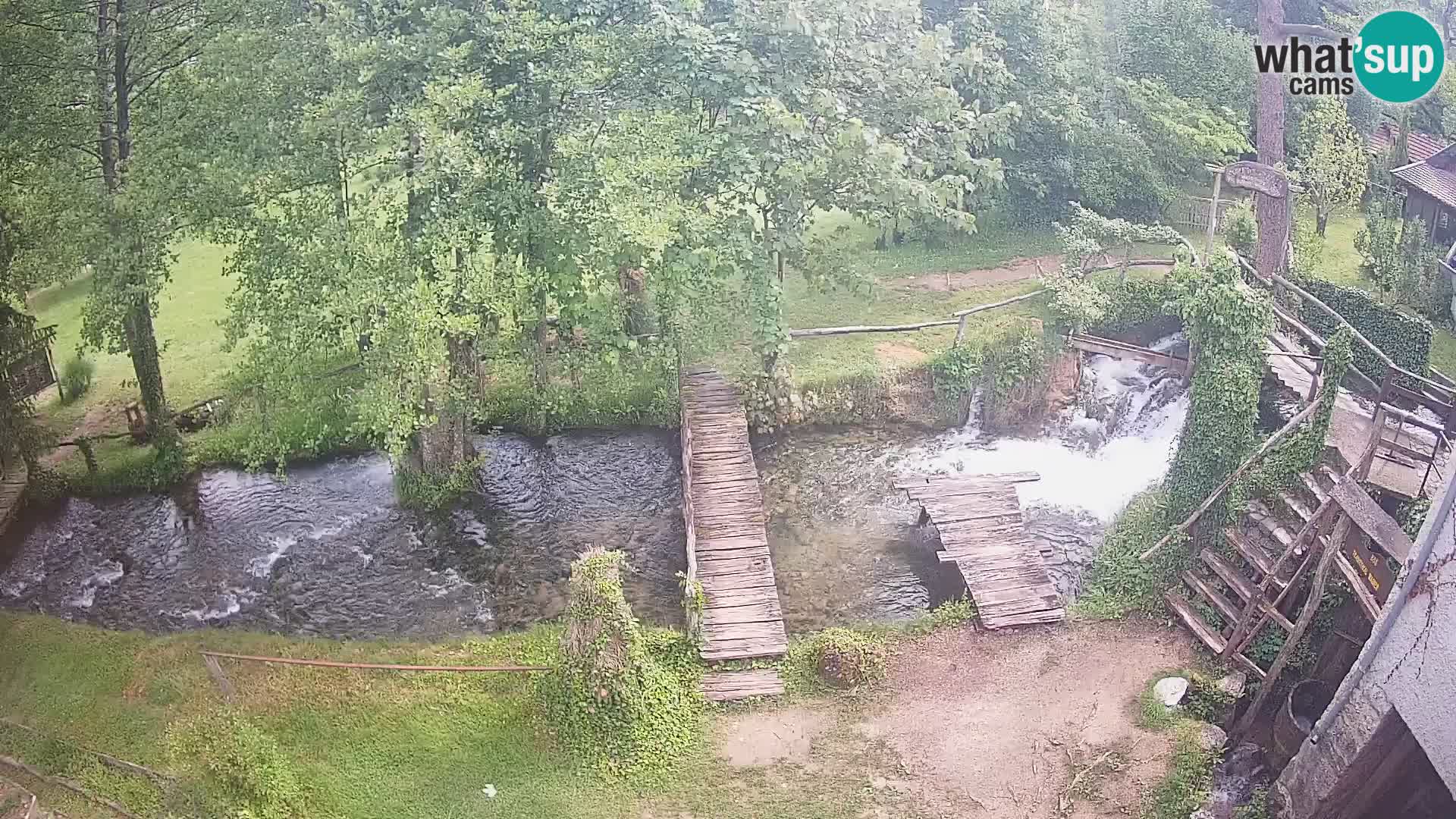 Laghi sul fiume Slunjčica a Rastoke