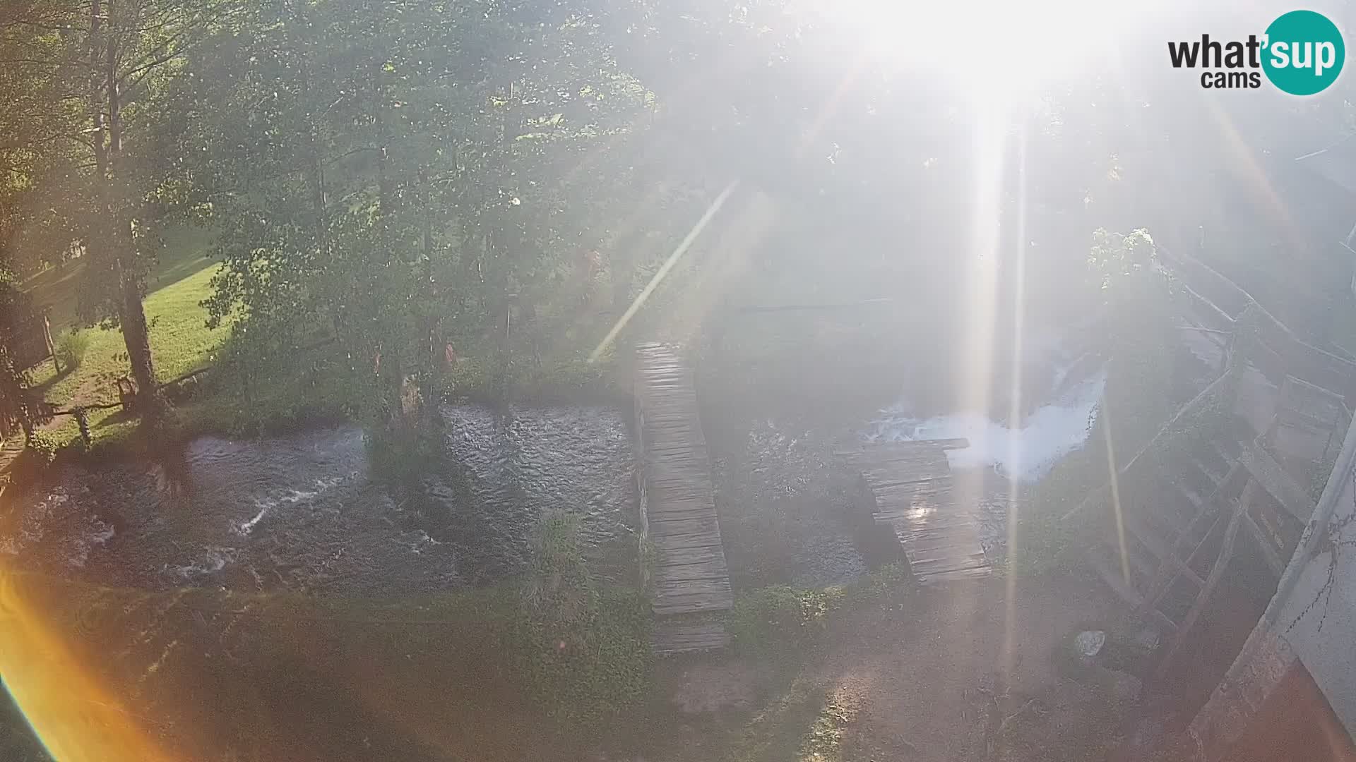 Jezera na rijeci Slunjčica u Rastokama