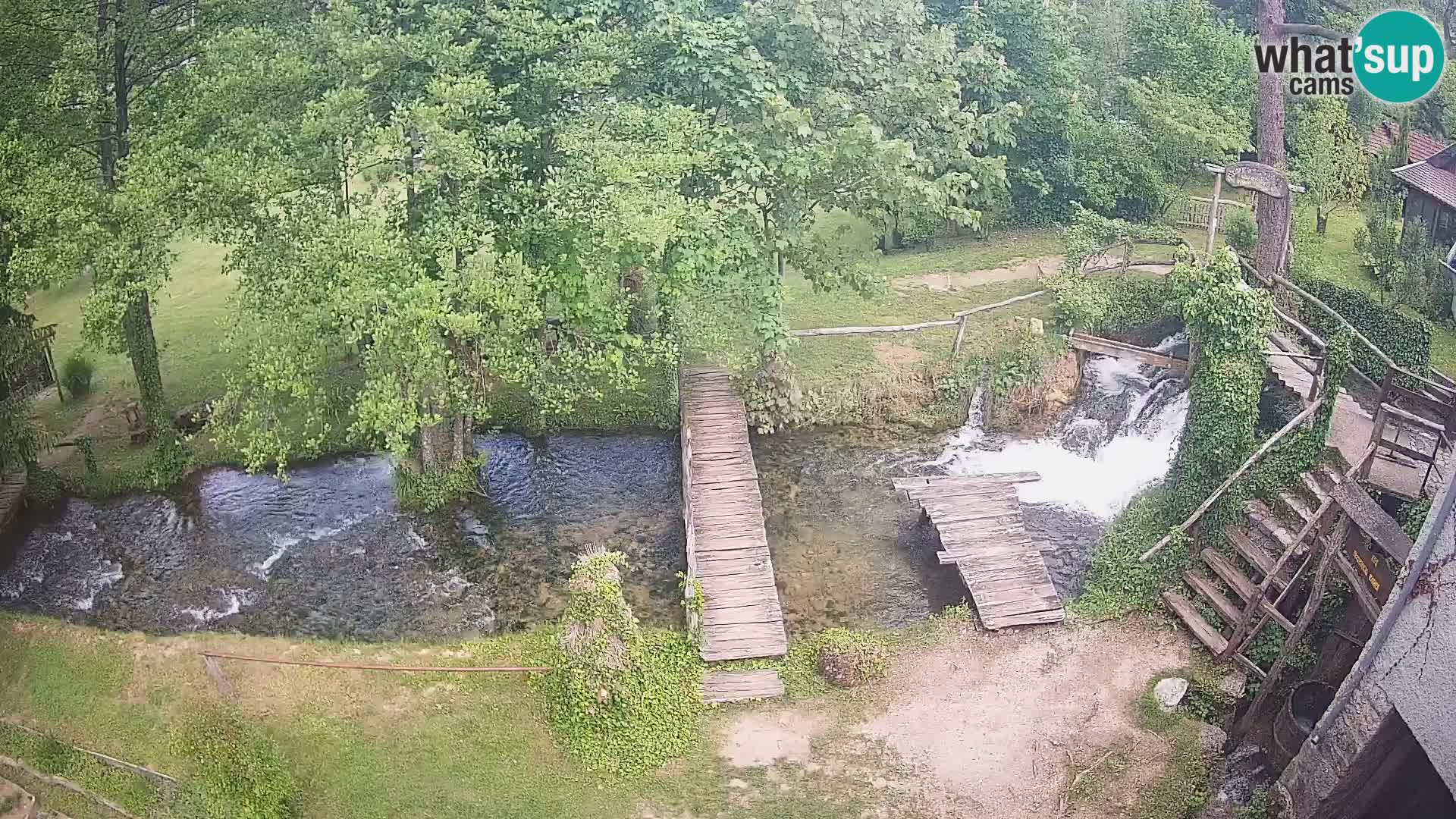 Laghi sul fiume Slunjčica a Rastoke