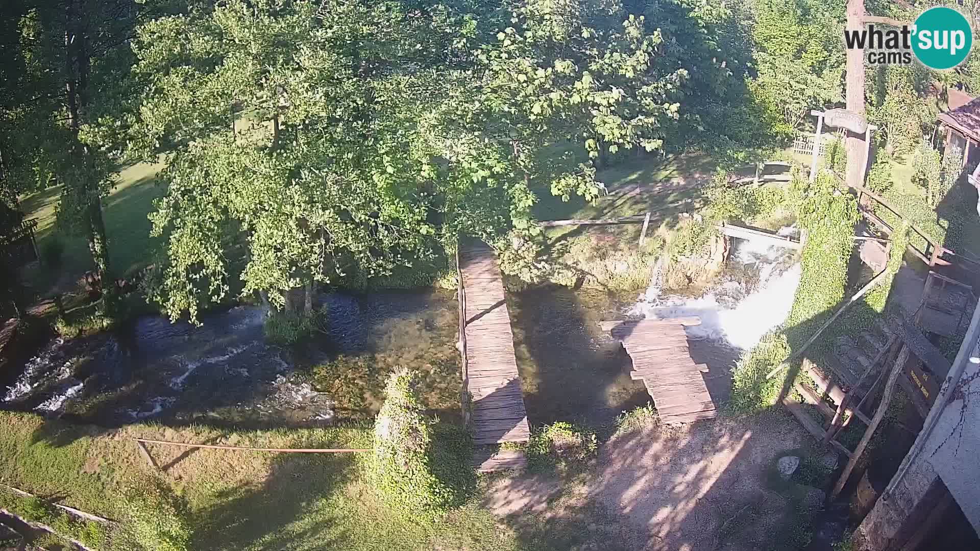 Lacs sur la rivière Slunjčica dans Rastoke