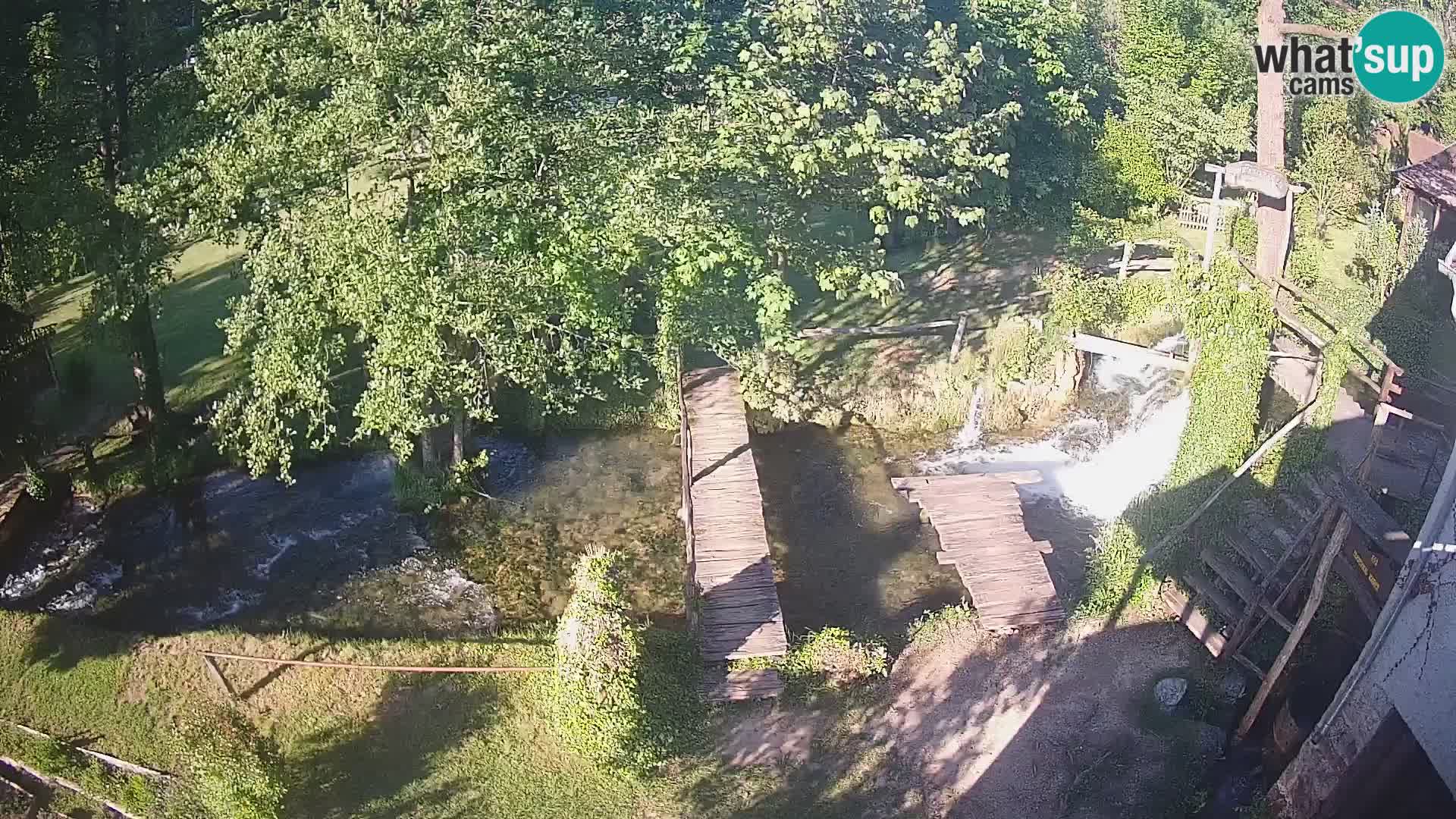 Lakes on the river Slunjčica in Rastoke