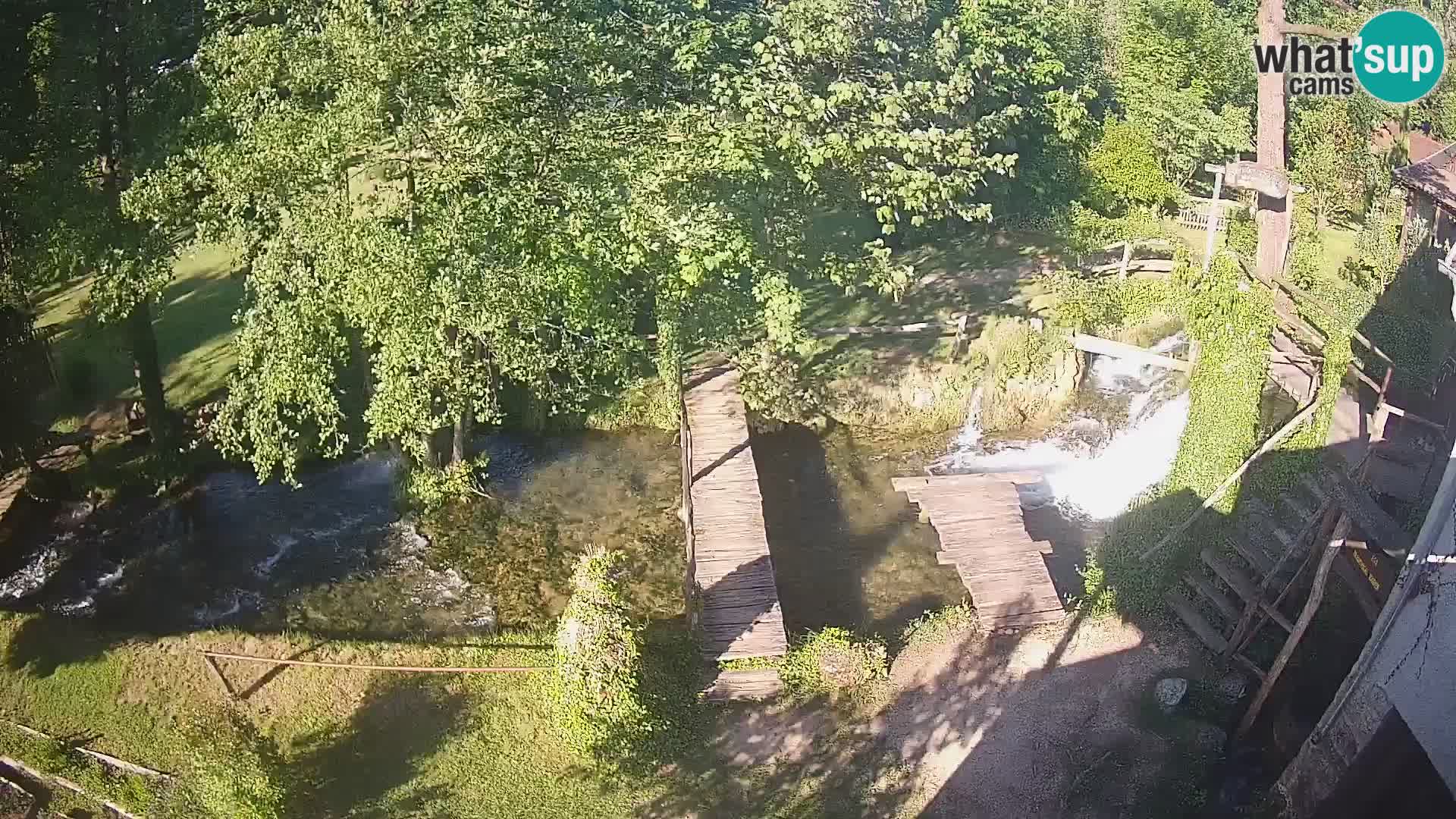 Jezera na rijeci Slunjčica u Rastokama