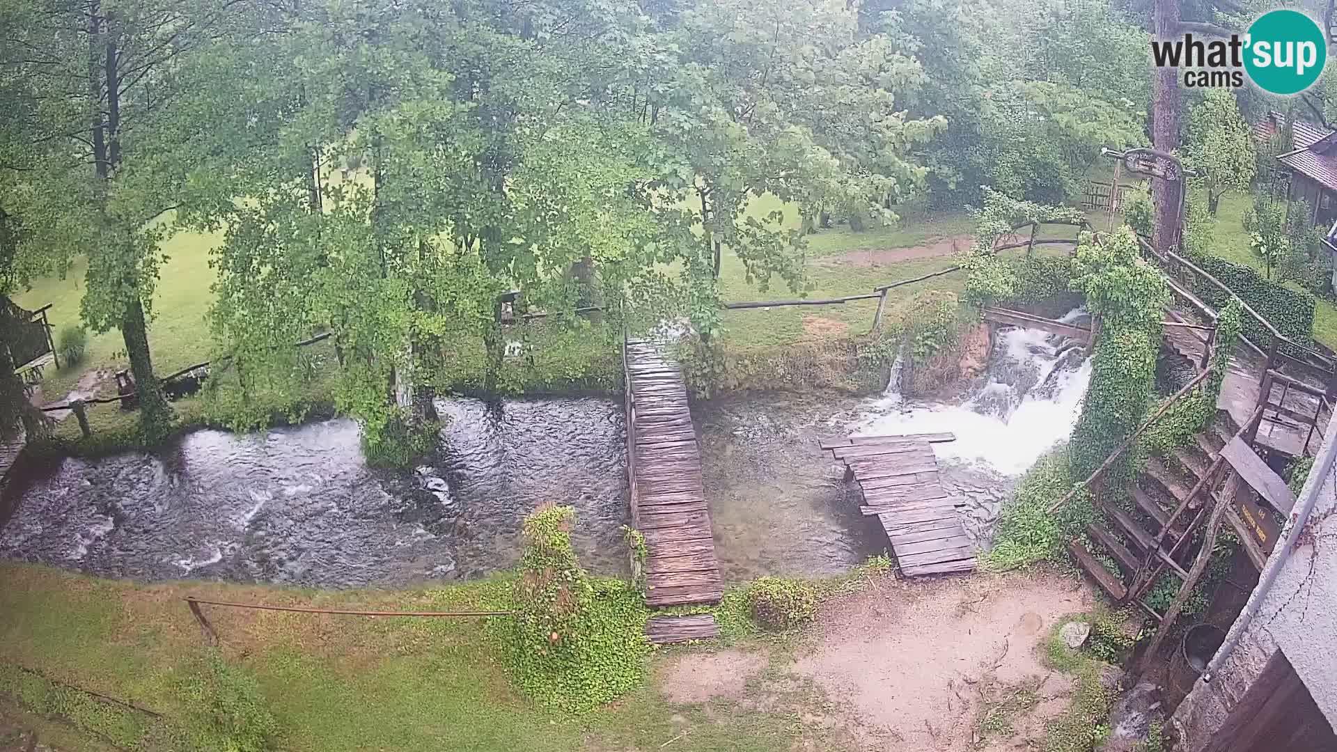Lacs sur la rivière Slunjčica dans Rastoke