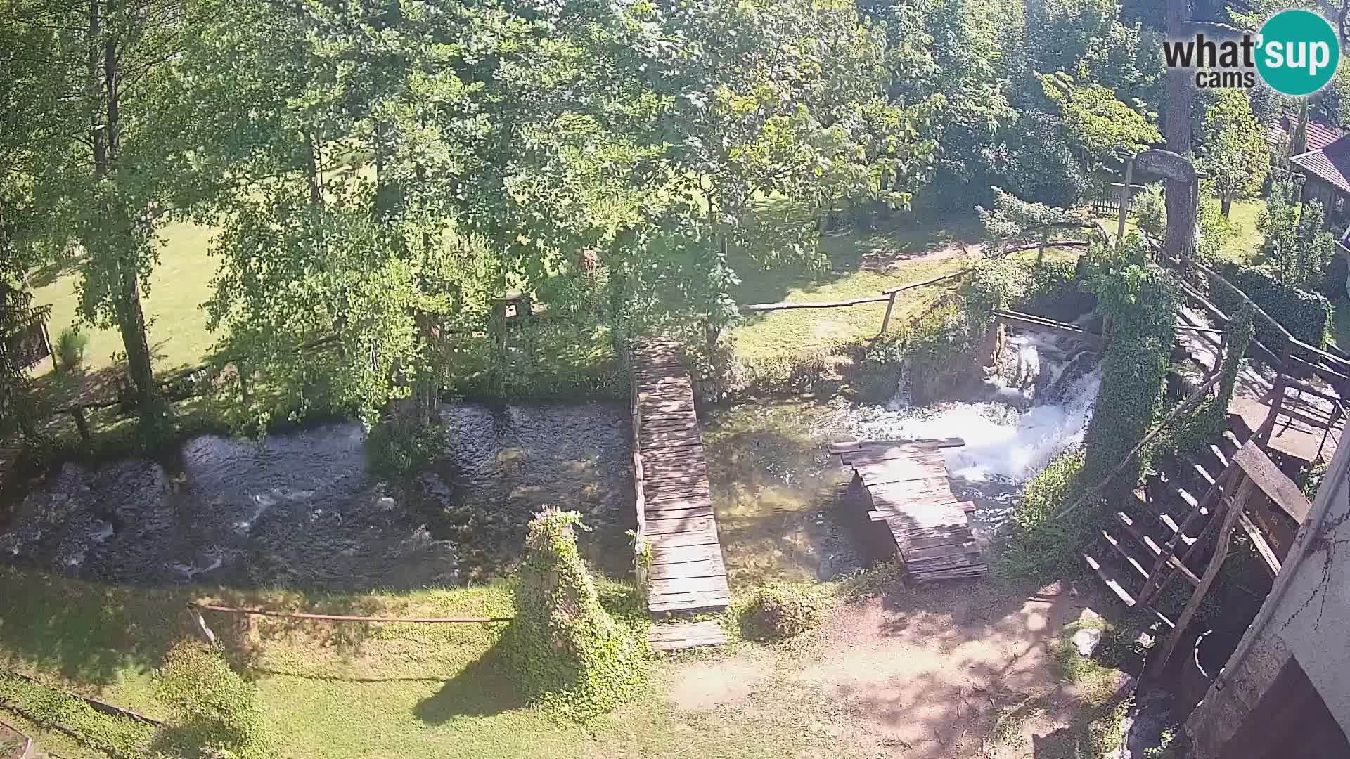 Lakes on the river Slunjčica in Rastoke