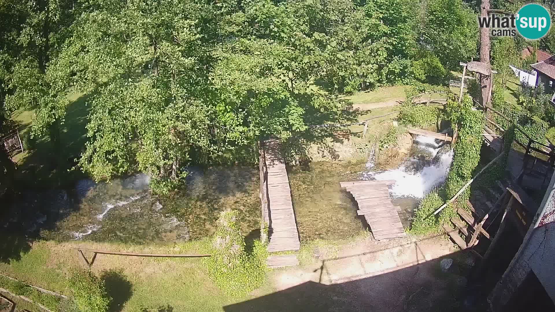 Jezera na rijeci Slunjčica u Rastokama