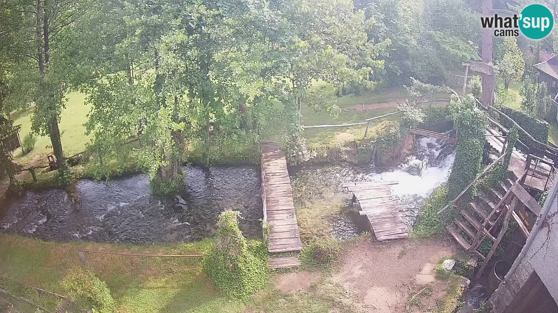 Lakes on the river Slunjčica in Rastoke