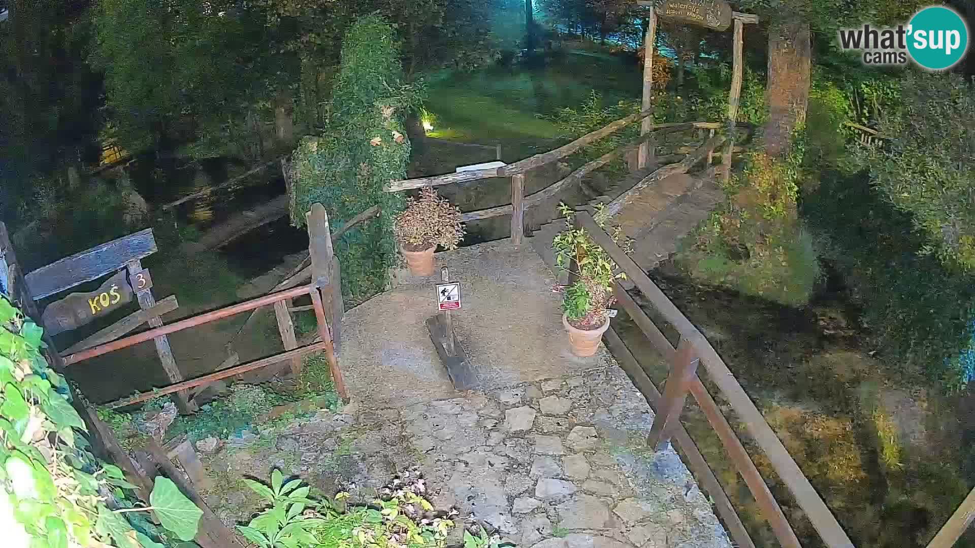 Lacs sur la rivière Slunjčica dans Rastoke
