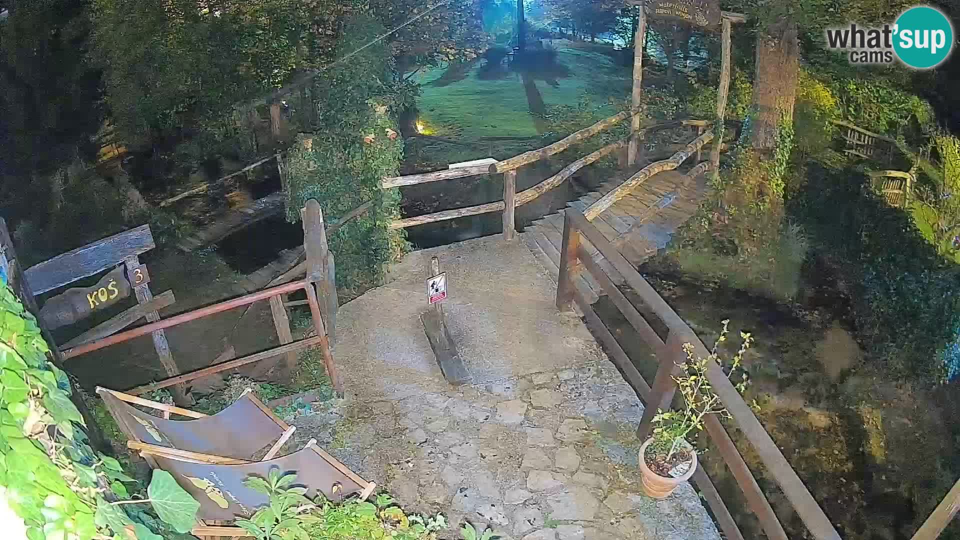 Jezera na reki Slunjčica v Rastokah