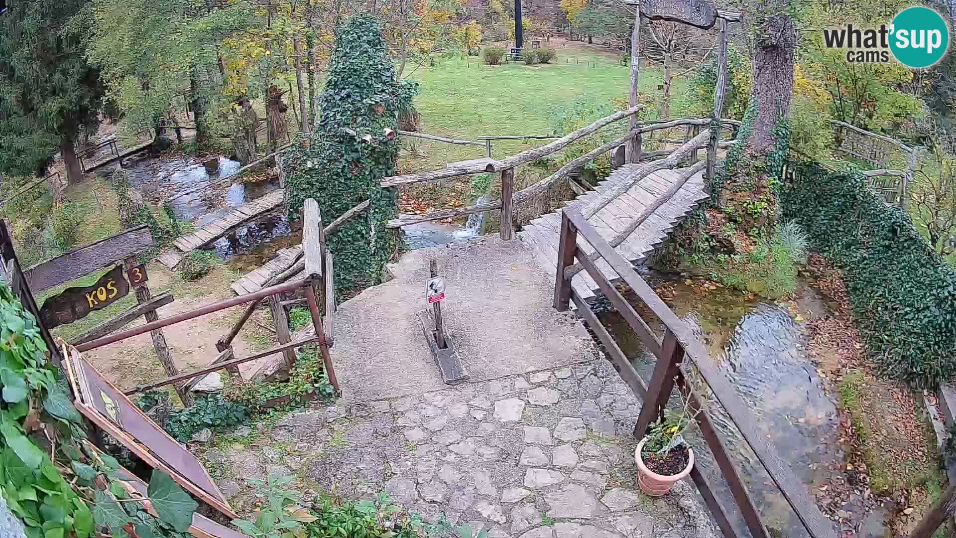 Jezera na rijeci Slunjčica u Rastokama