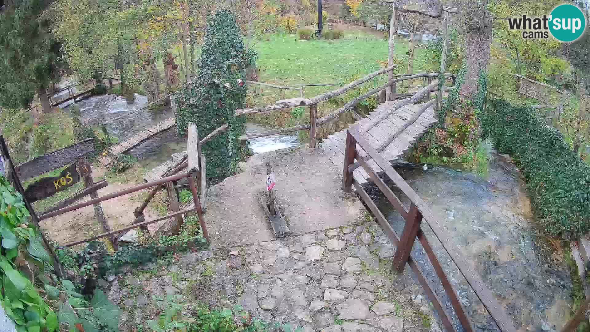 Lacs sur la rivière Slunjčica dans Rastoke
