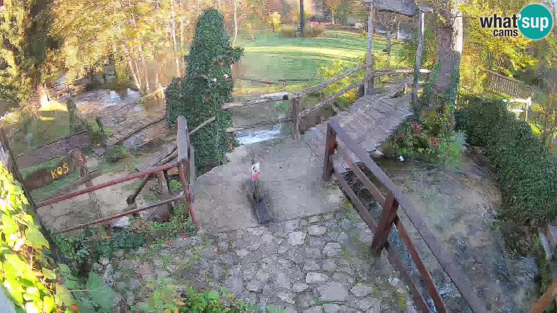 Jezera na reki Slunjčica v Rastokah