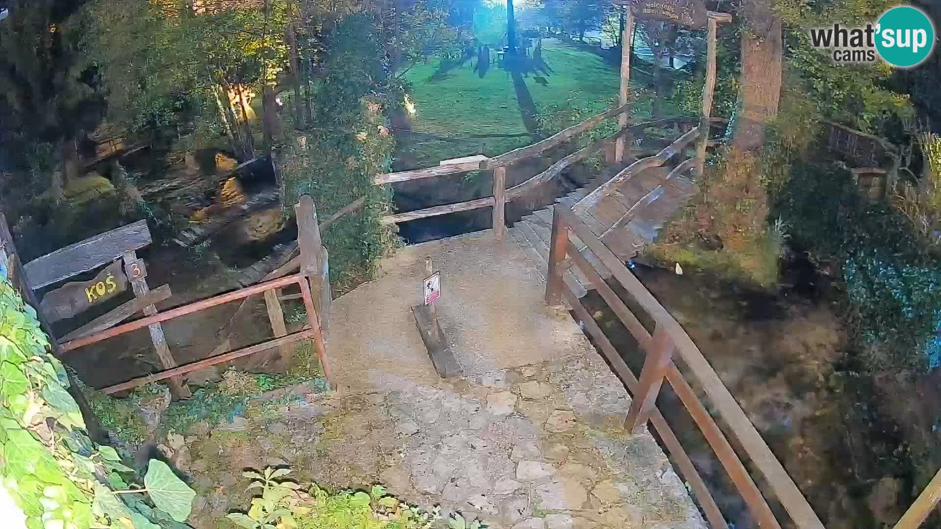 Lakes on the river Slunjčica in Rastoke