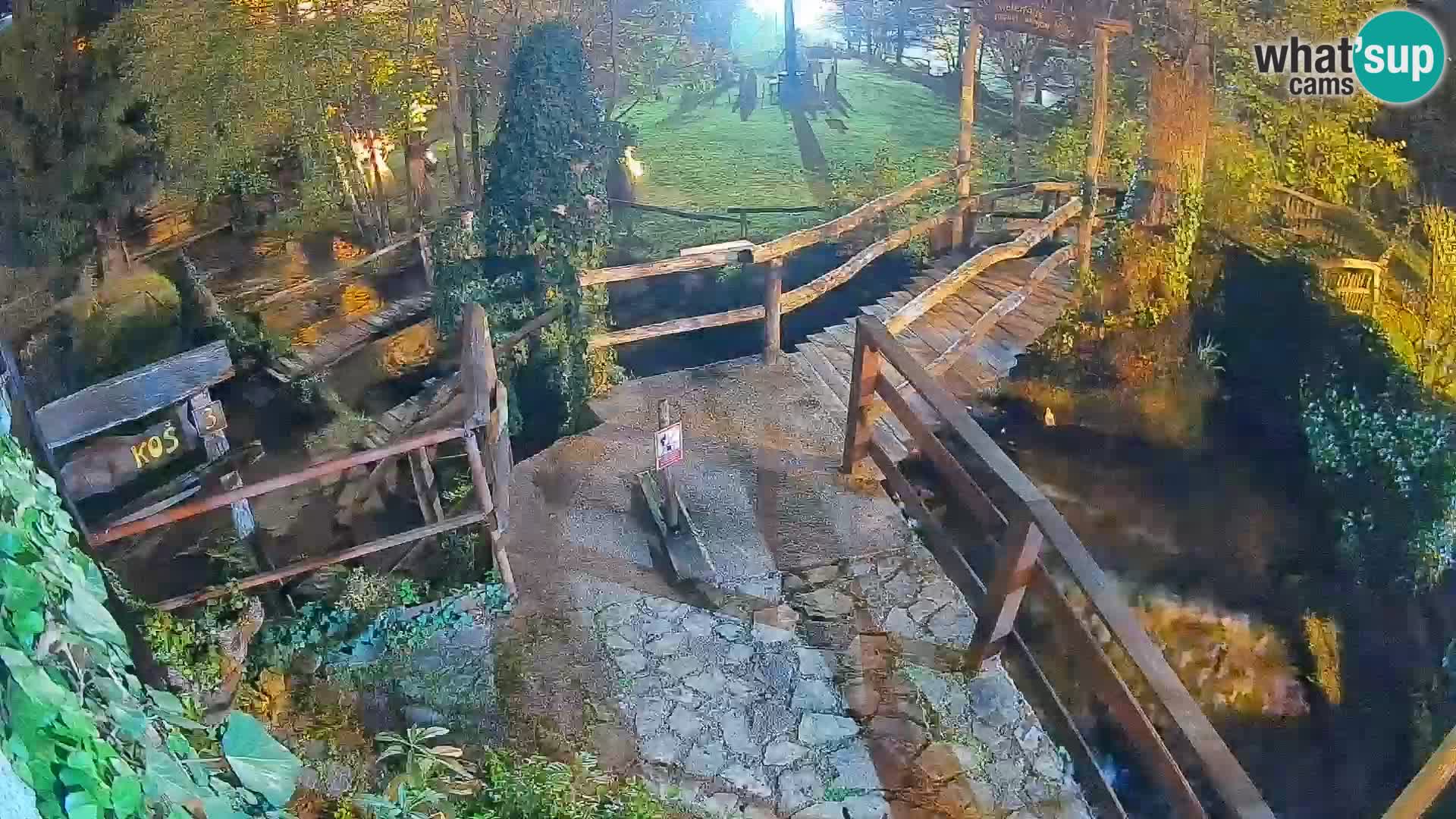 Lacs sur la rivière Slunjčica dans Rastoke