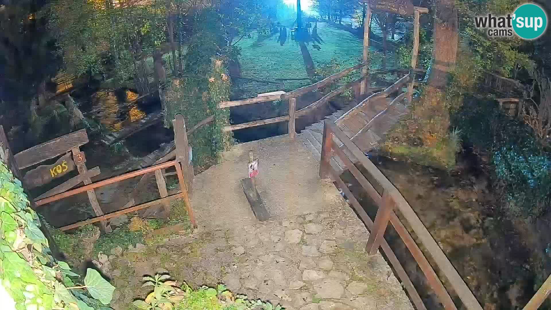 Jezera na reki Slunjčica v Rastokah