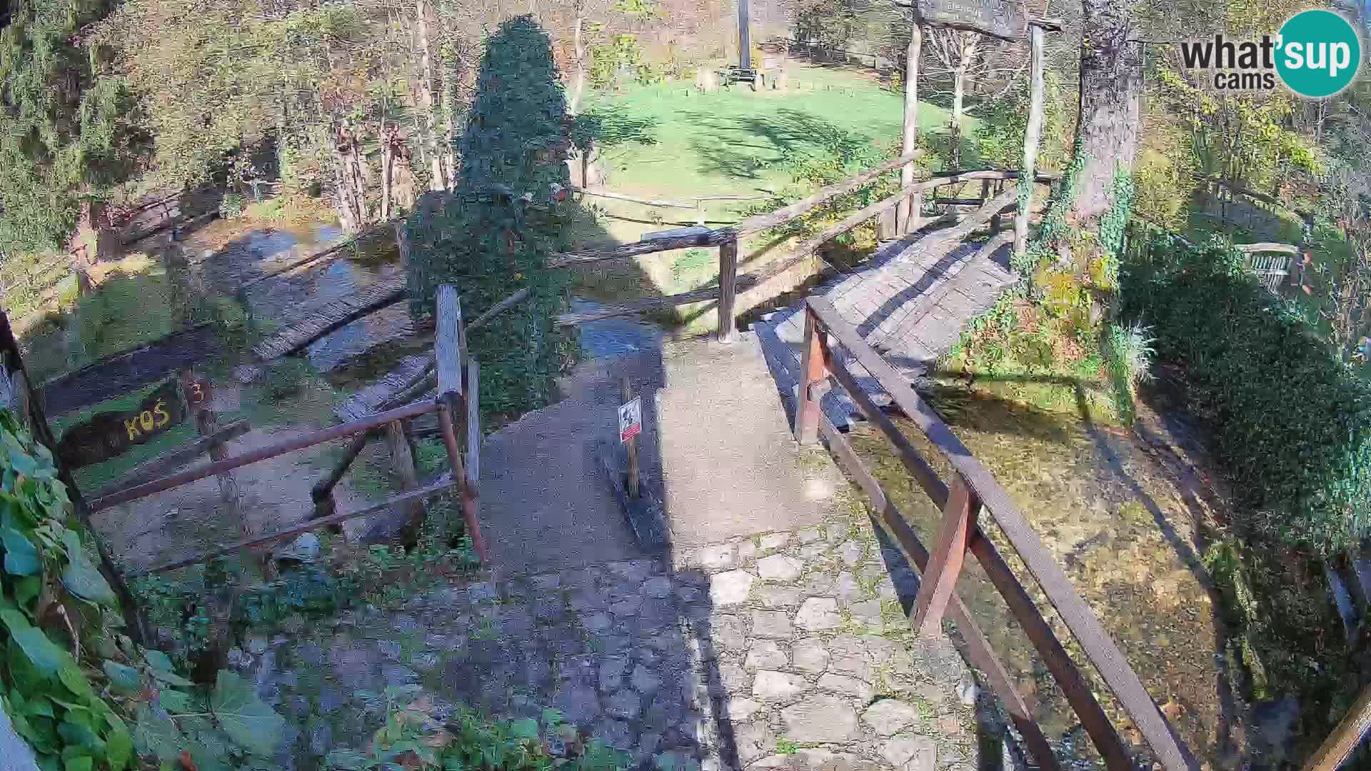 Seen auf dem Fluss Slunjčica in Rastoke