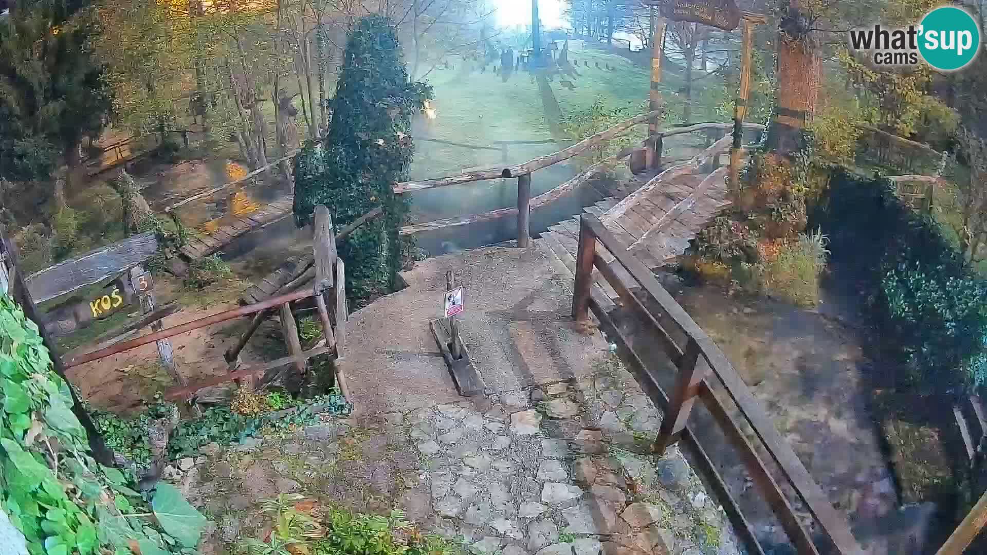 Seen auf dem Fluss Slunjčica in Rastoke