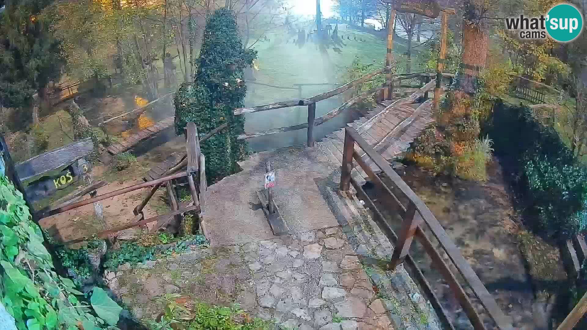 Jezera na rijeci Slunjčica u Rastokama