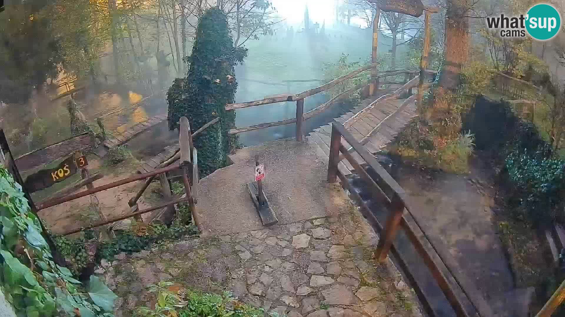 Seen auf dem Fluss Slunjčica in Rastoke