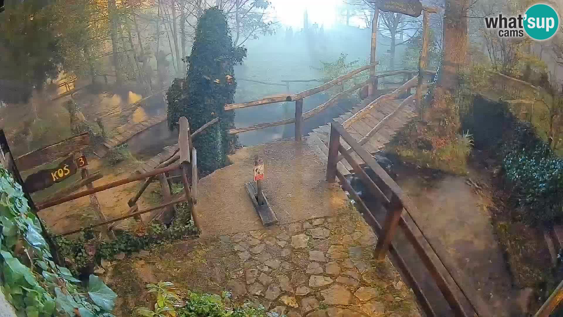 lagos en el río Slunjčica en Rastoke