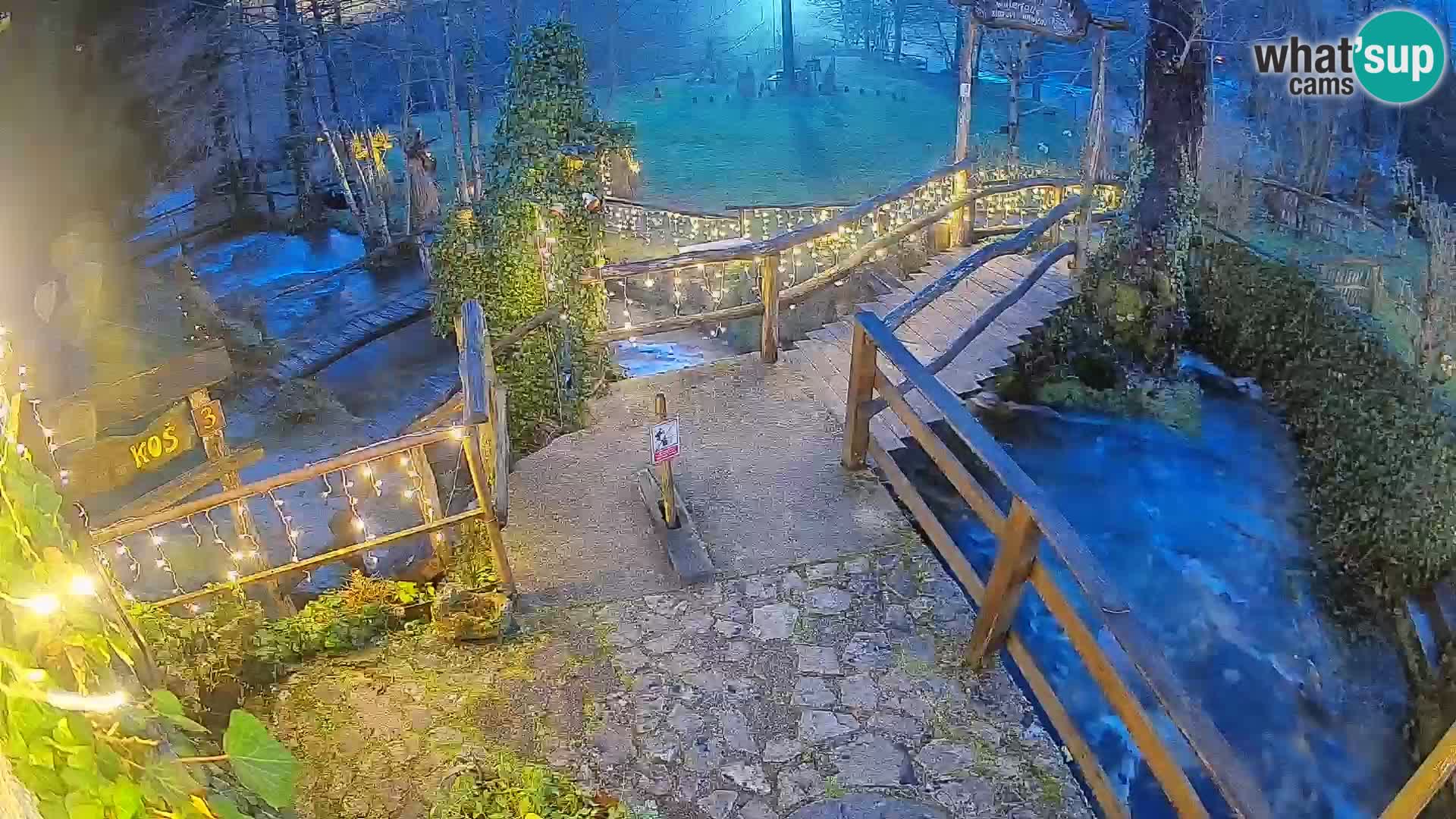 Jezera na rijeci Slunjčica u Rastokama