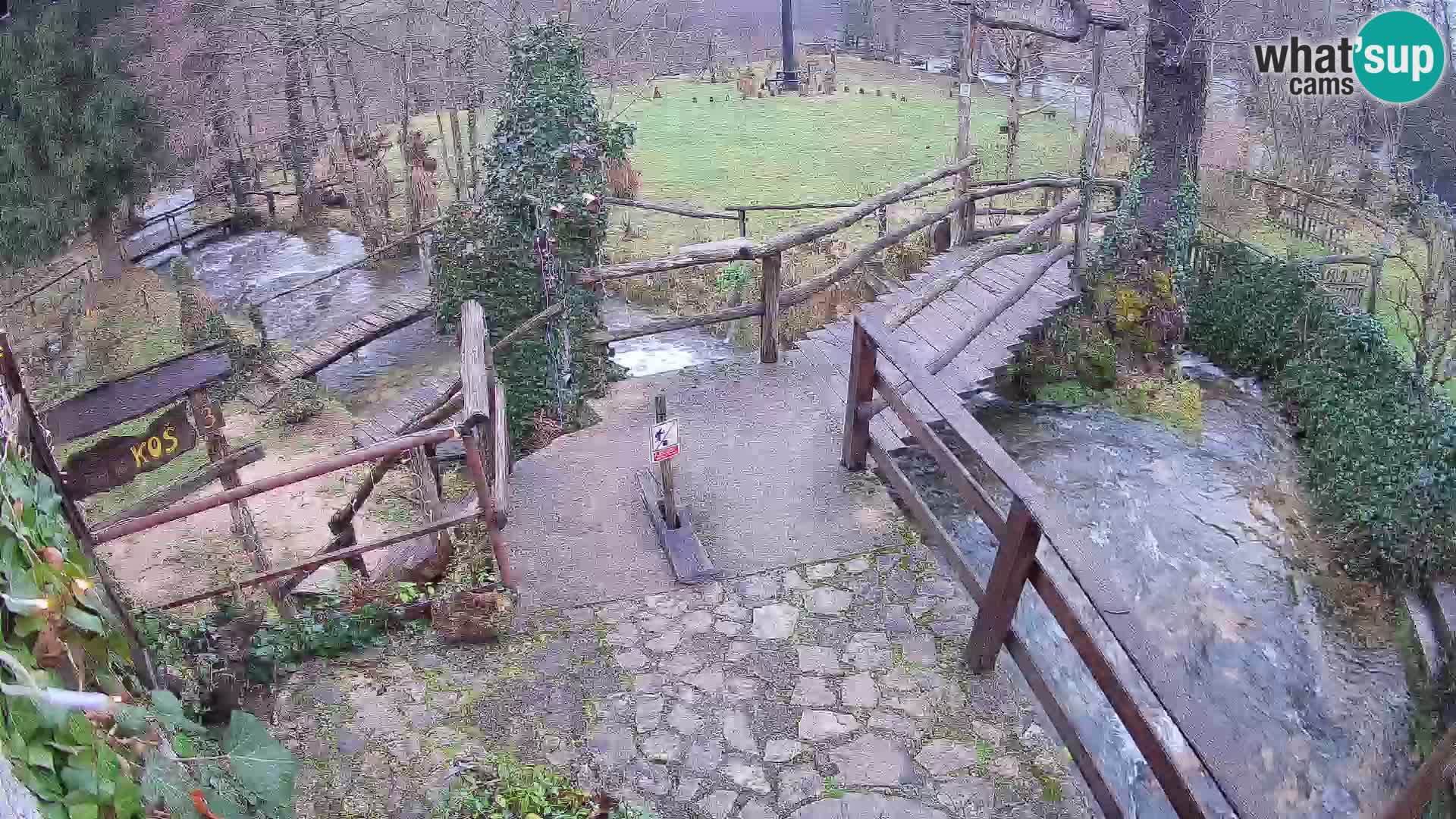 Seen auf dem Fluss Slunjčica in Rastoke