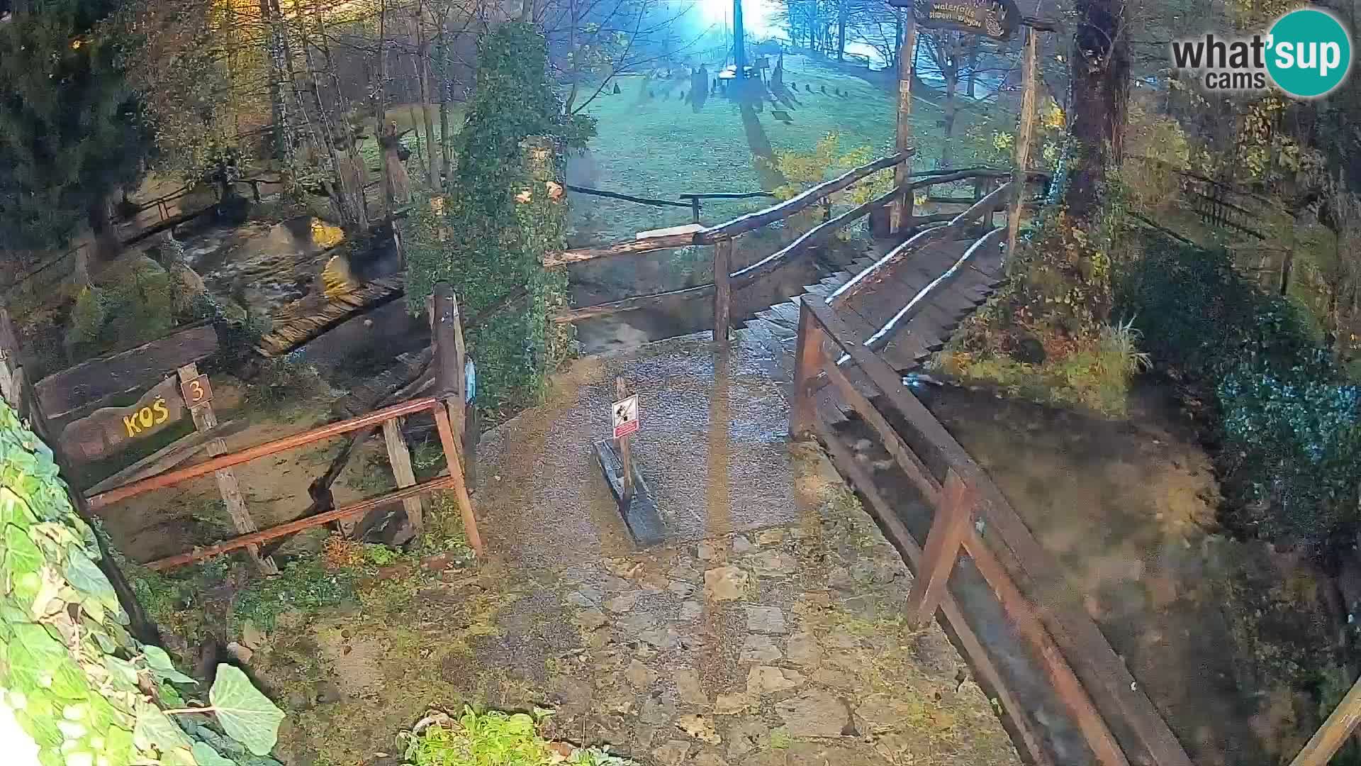 Laghi sul fiume Slunjčica a Rastoke