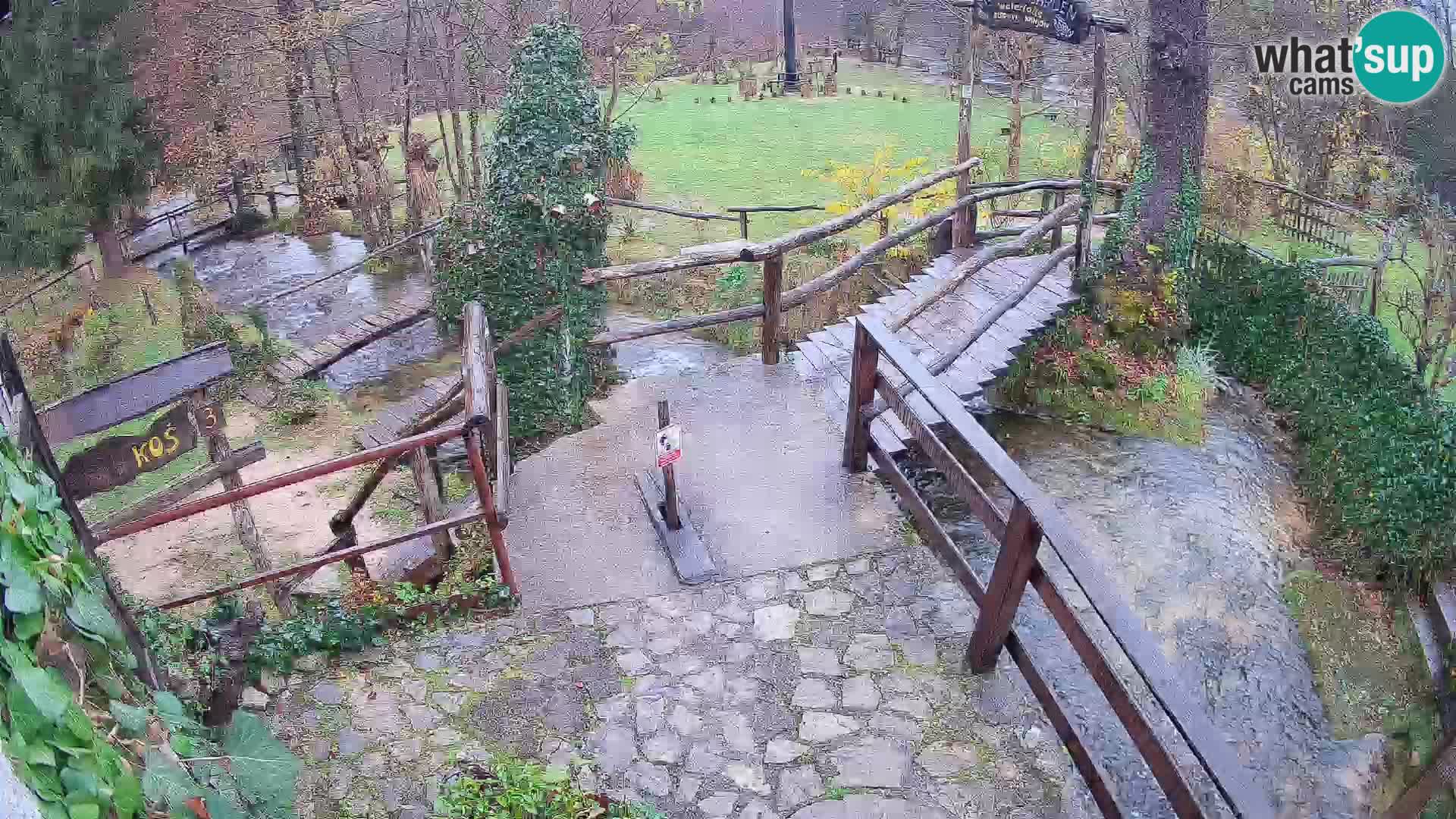 Jezera na reki Slunjčica v Rastokah