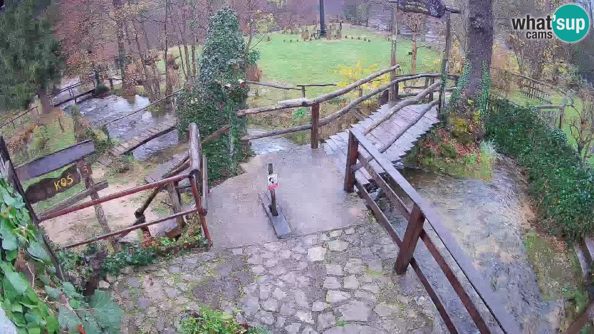 Lacs sur la rivière Slunjčica dans Rastoke