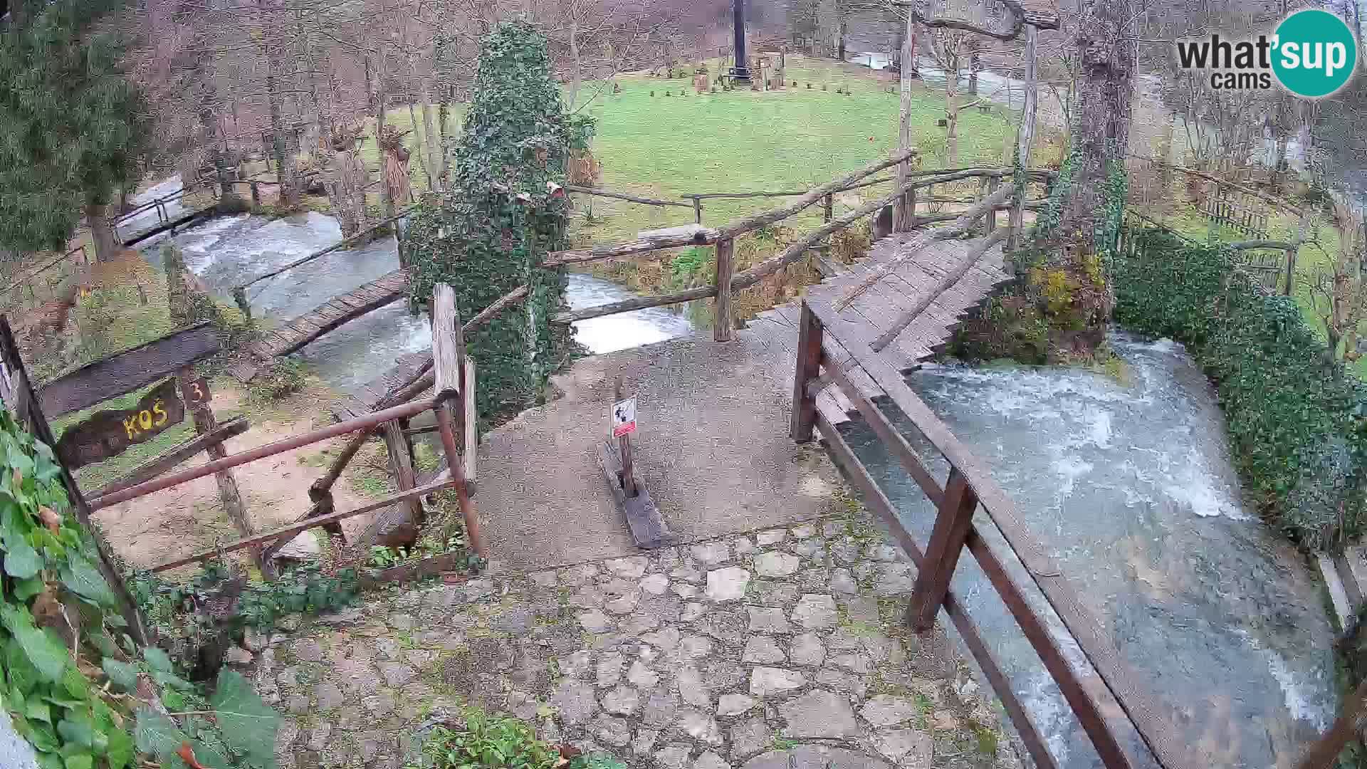 Jezera na reki Slunjčica v Rastokah