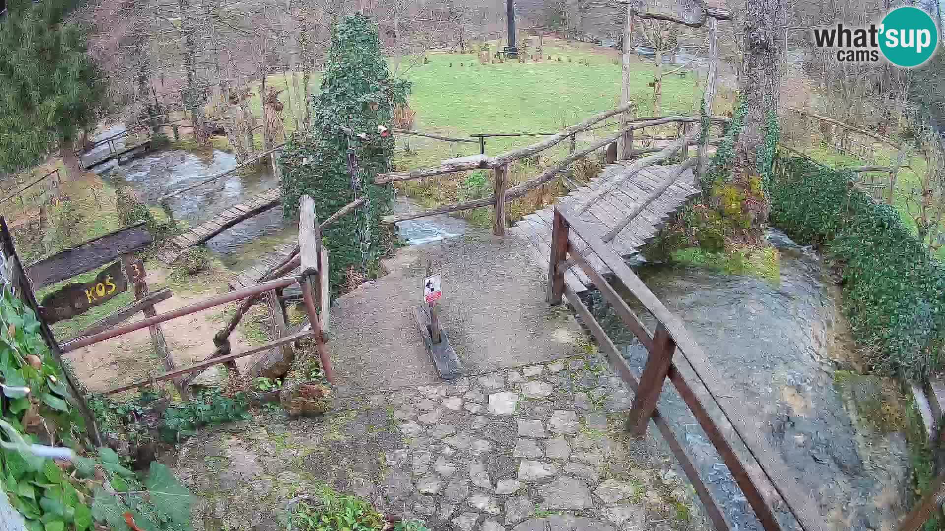 Jezera na reki Slunjčica v Rastokah