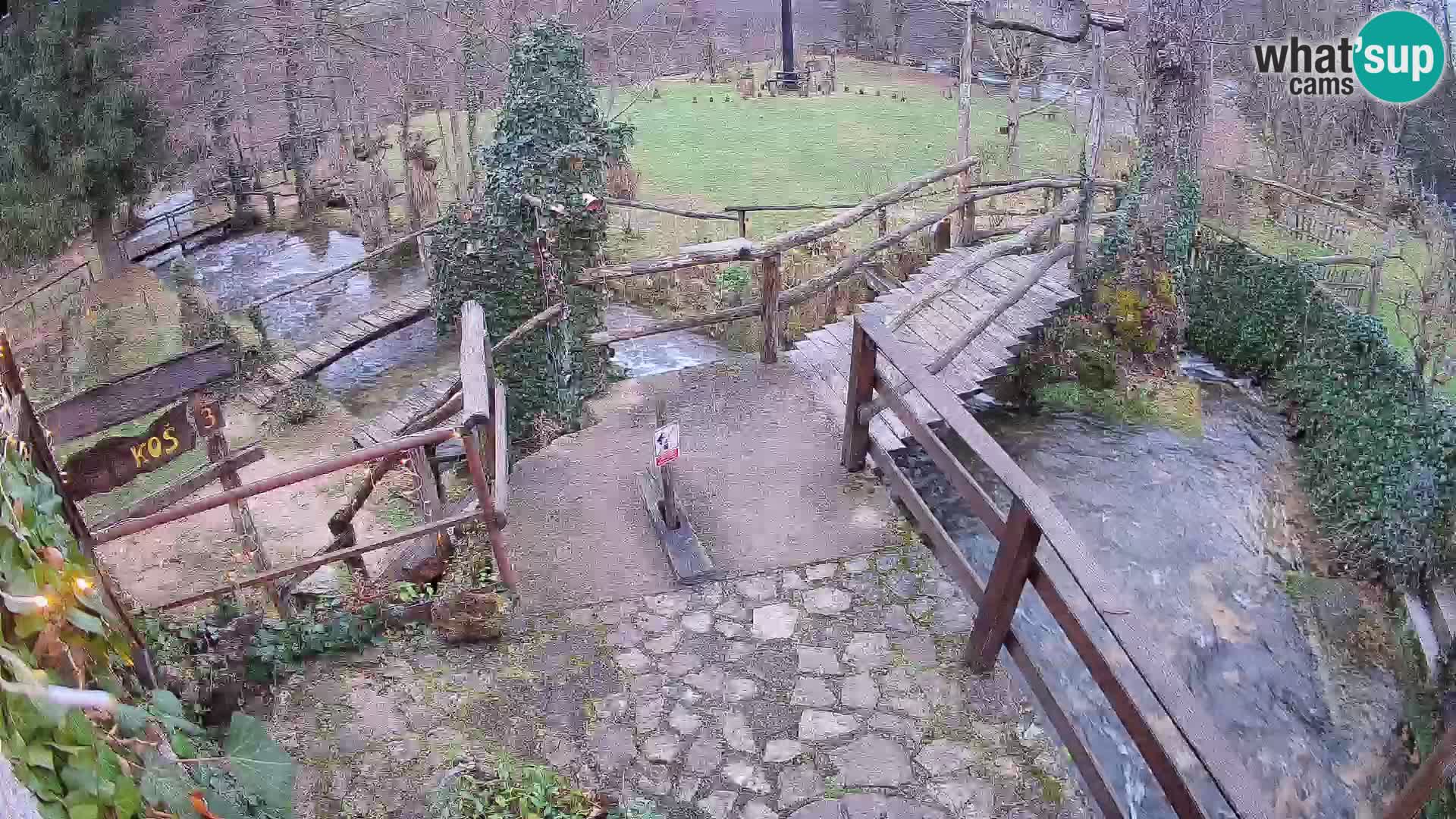 Jezera na reki Slunjčica v Rastokah