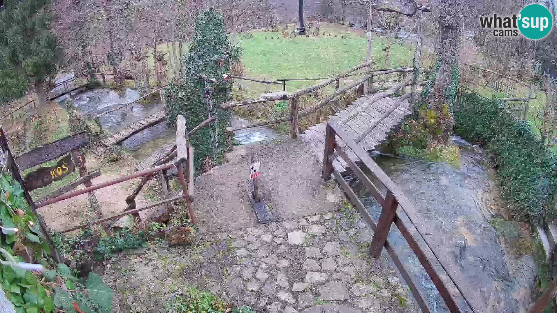 Jezera na reki Slunjčica v Rastokah