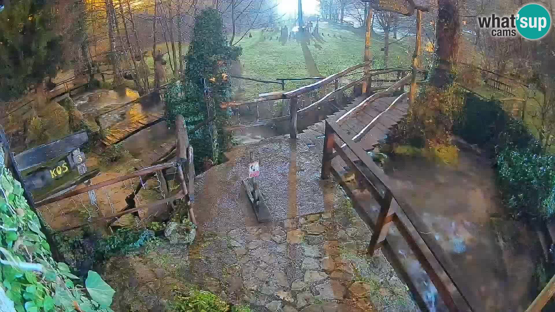 Seen auf dem Fluss Slunjčica in Rastoke