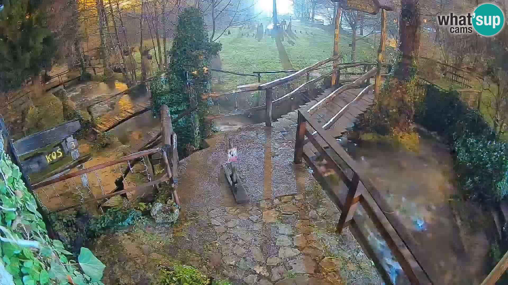 Jezera na reki Slunjčica v Rastokah