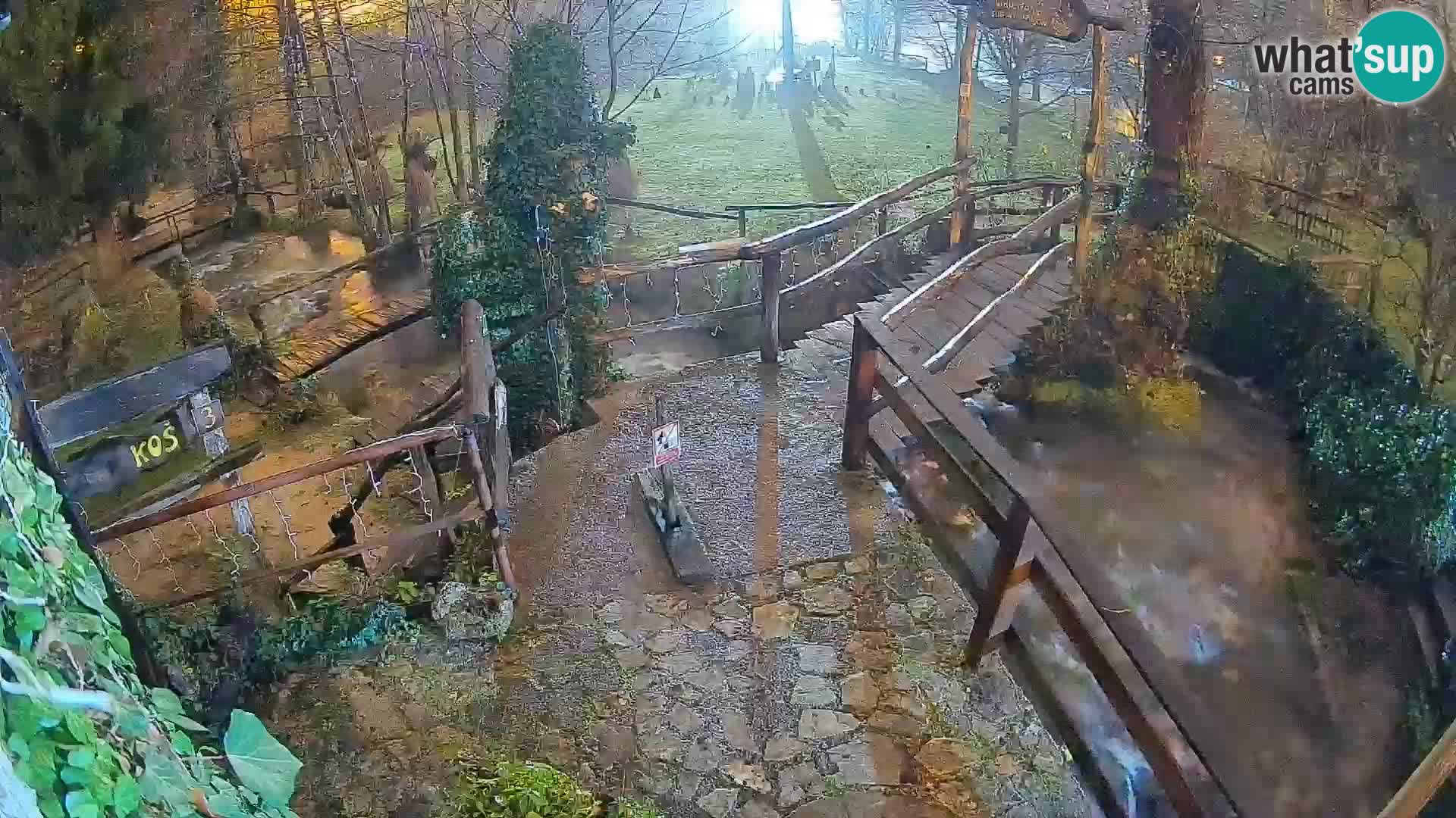 Lacs sur la rivière Slunjčica dans Rastoke