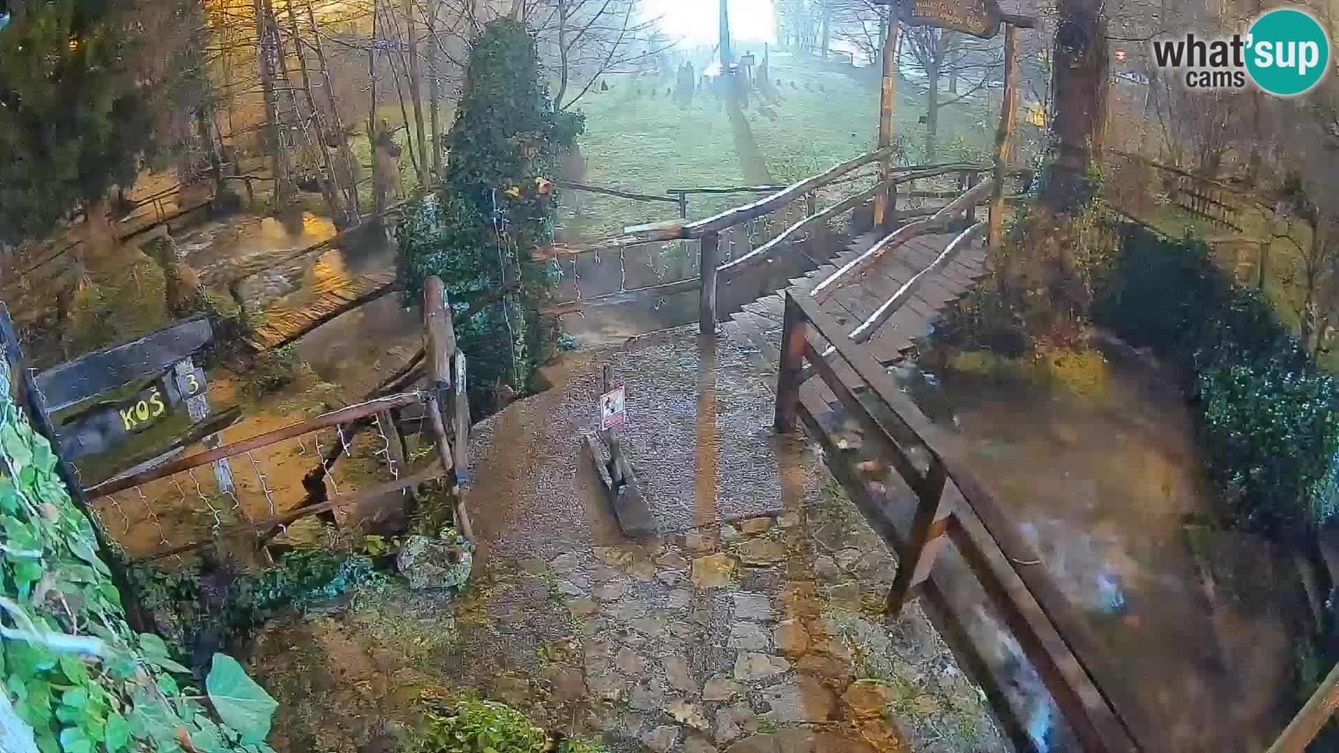 Lacs sur la rivière Slunjčica dans Rastoke