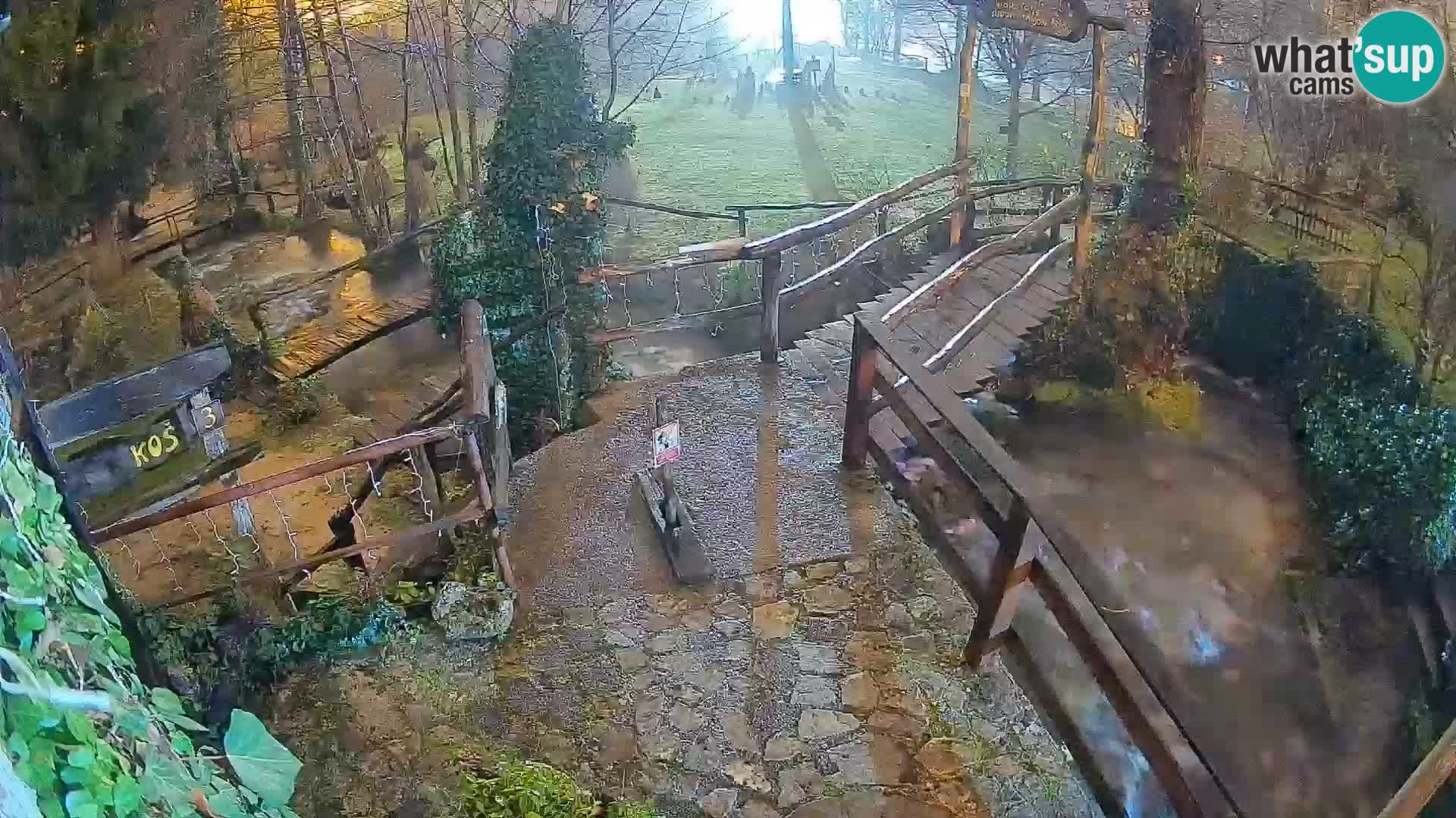 Lacs sur la rivière Slunjčica dans Rastoke