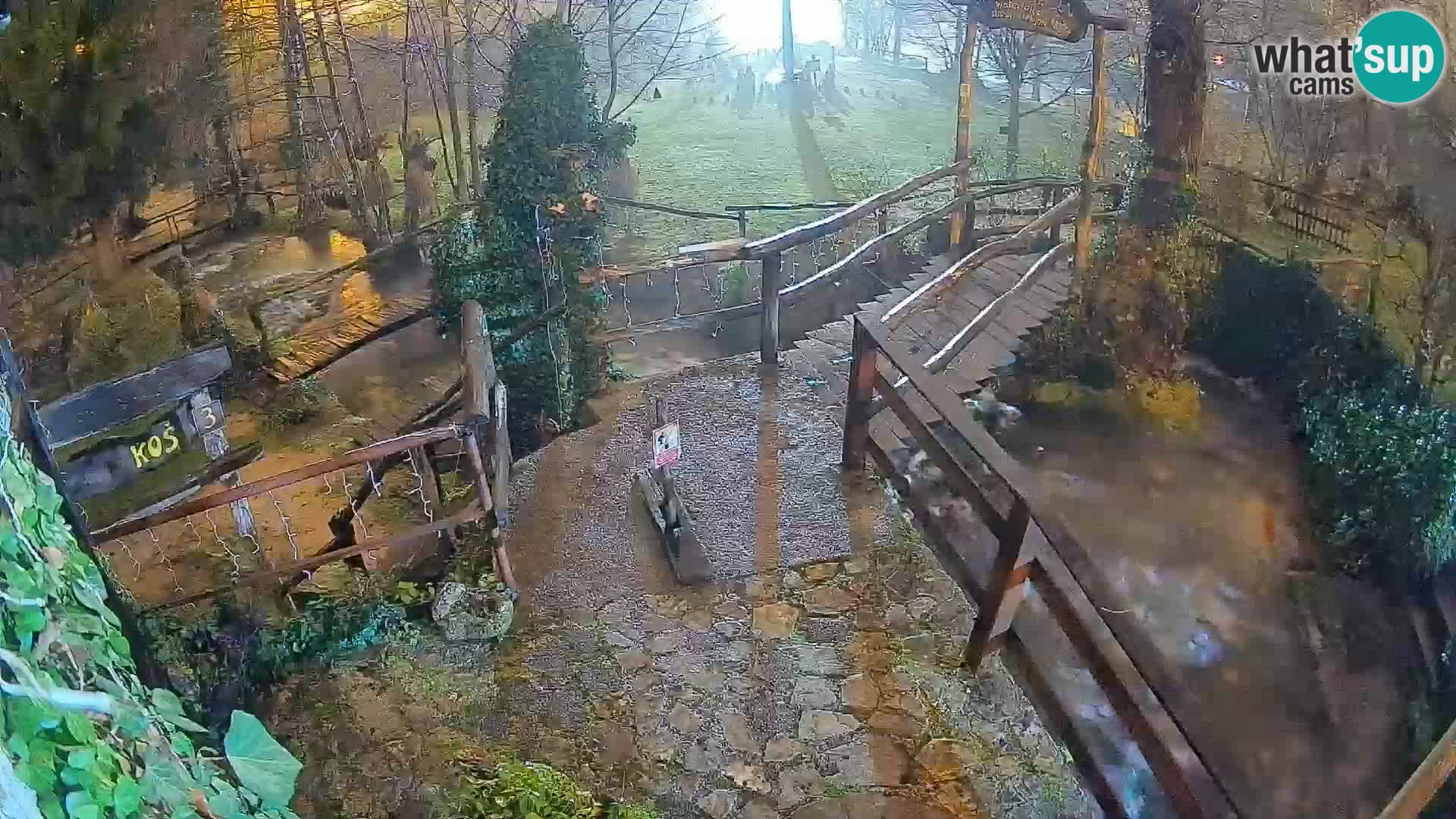 Jezera na reki Slunjčica v Rastokah