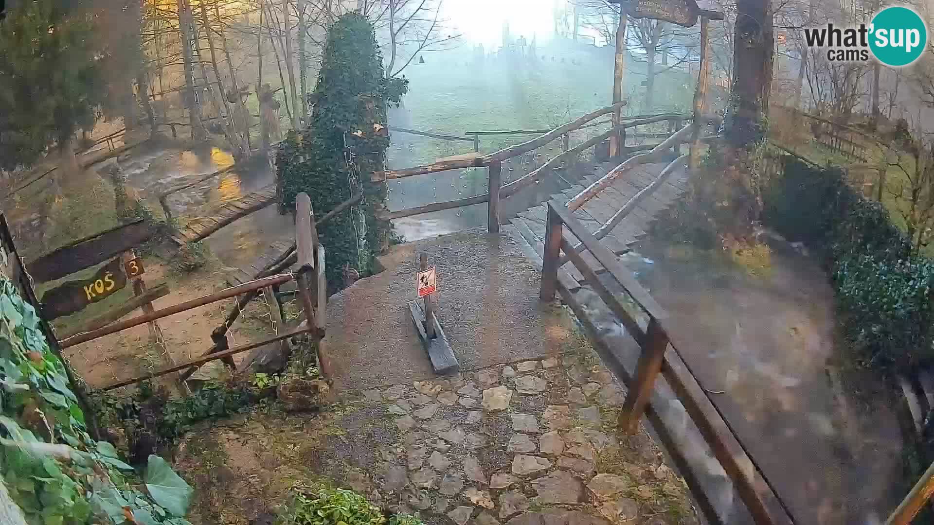 lagos en el río Slunjčica en Rastoke