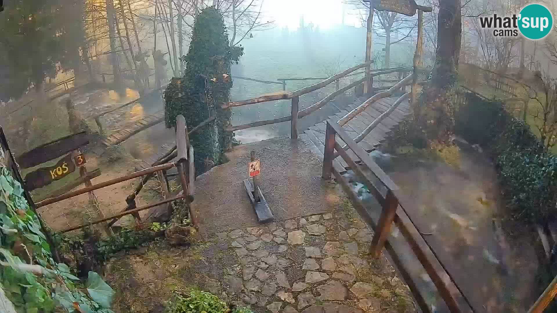 Jezera na rijeci Slunjčica u Rastokama