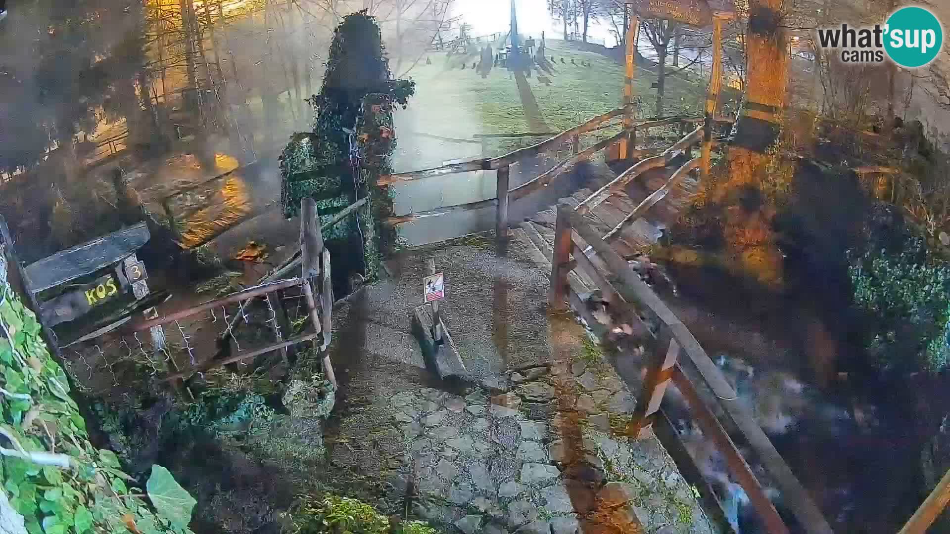 lagos en el río Slunjčica en Rastoke