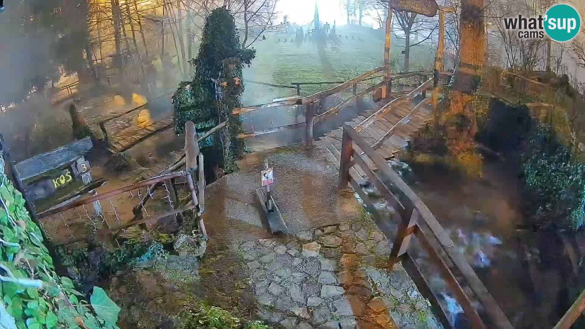 Jezera na reki Slunjčica v Rastokah