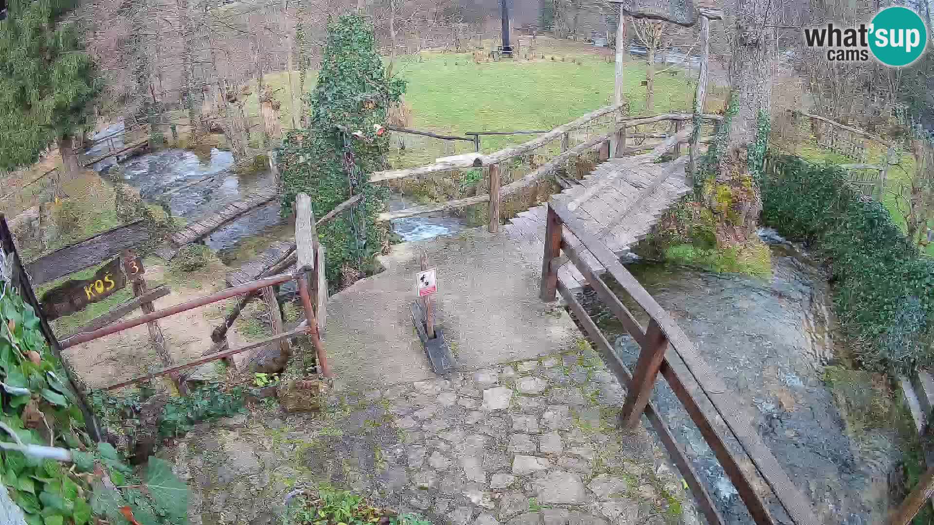 Jezera na reki Slunjčica v Rastokah