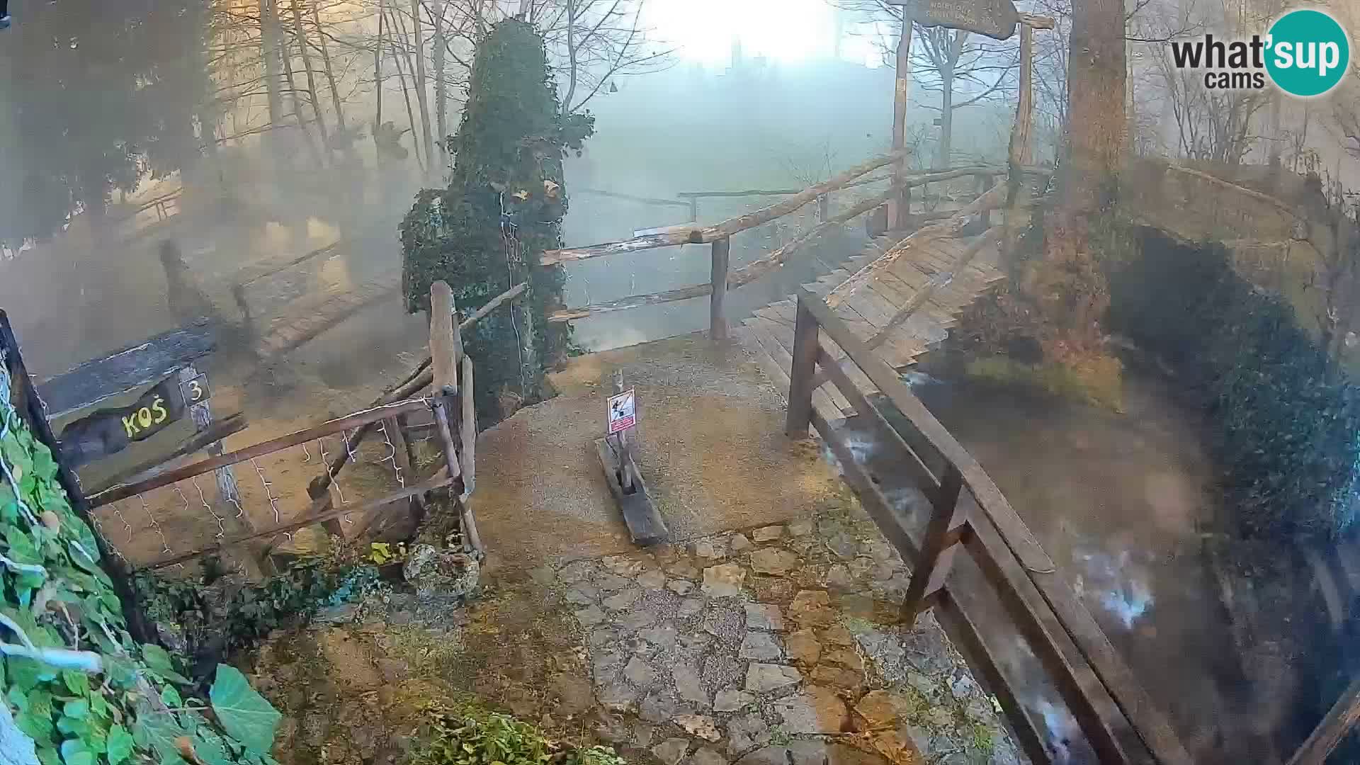 Lacs sur la rivière Slunjčica dans Rastoke