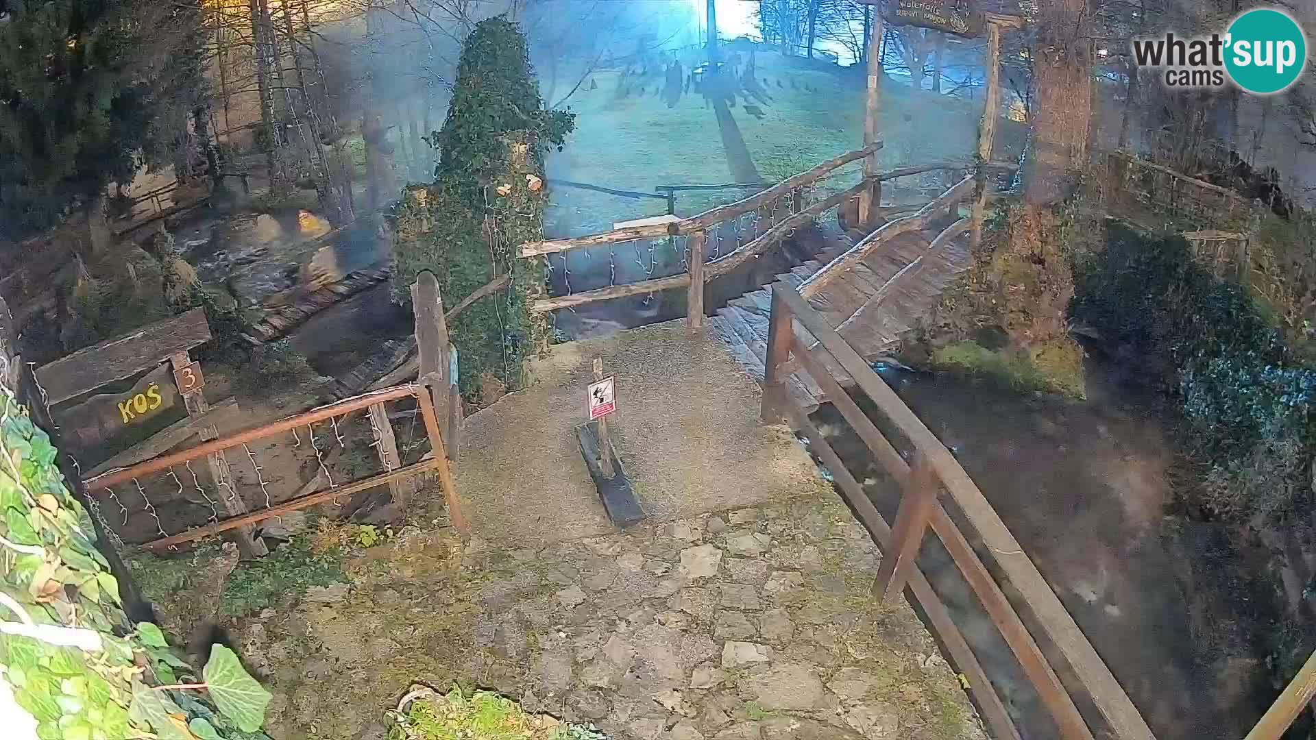 Lakes on the river Slunjčica in Rastoke