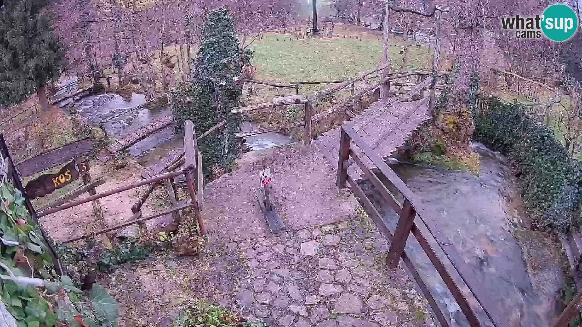 Seen auf dem Fluss Slunjčica in Rastoke
